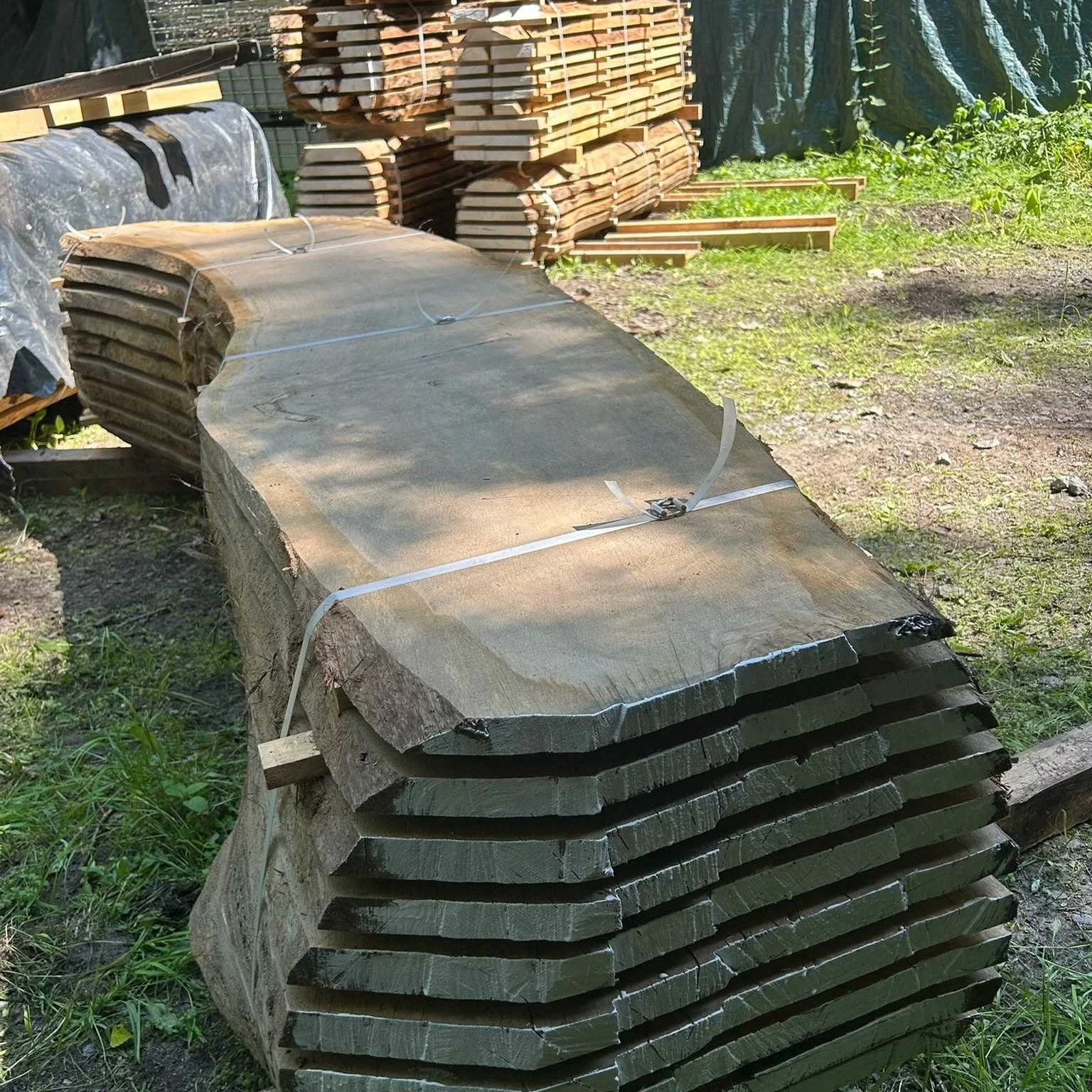 Millied timber stock