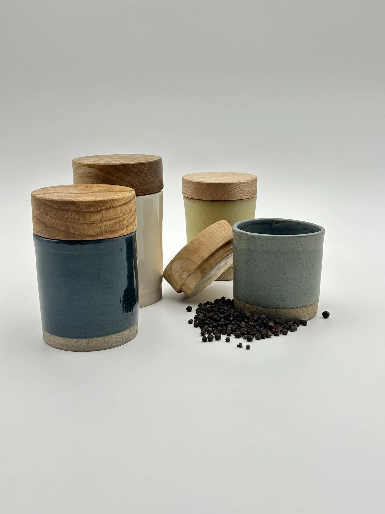 Ceramic Storage Jars - Small