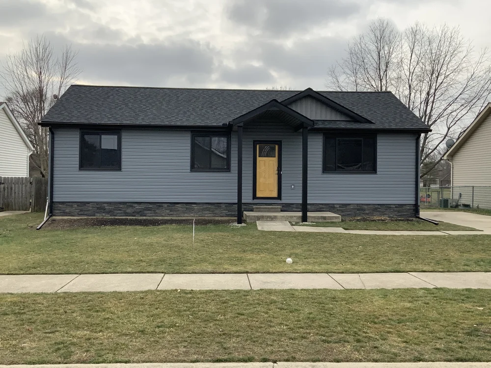 Completed asphalt shingle roof replacement by NEXT Exteriors in Oakland County Michigan