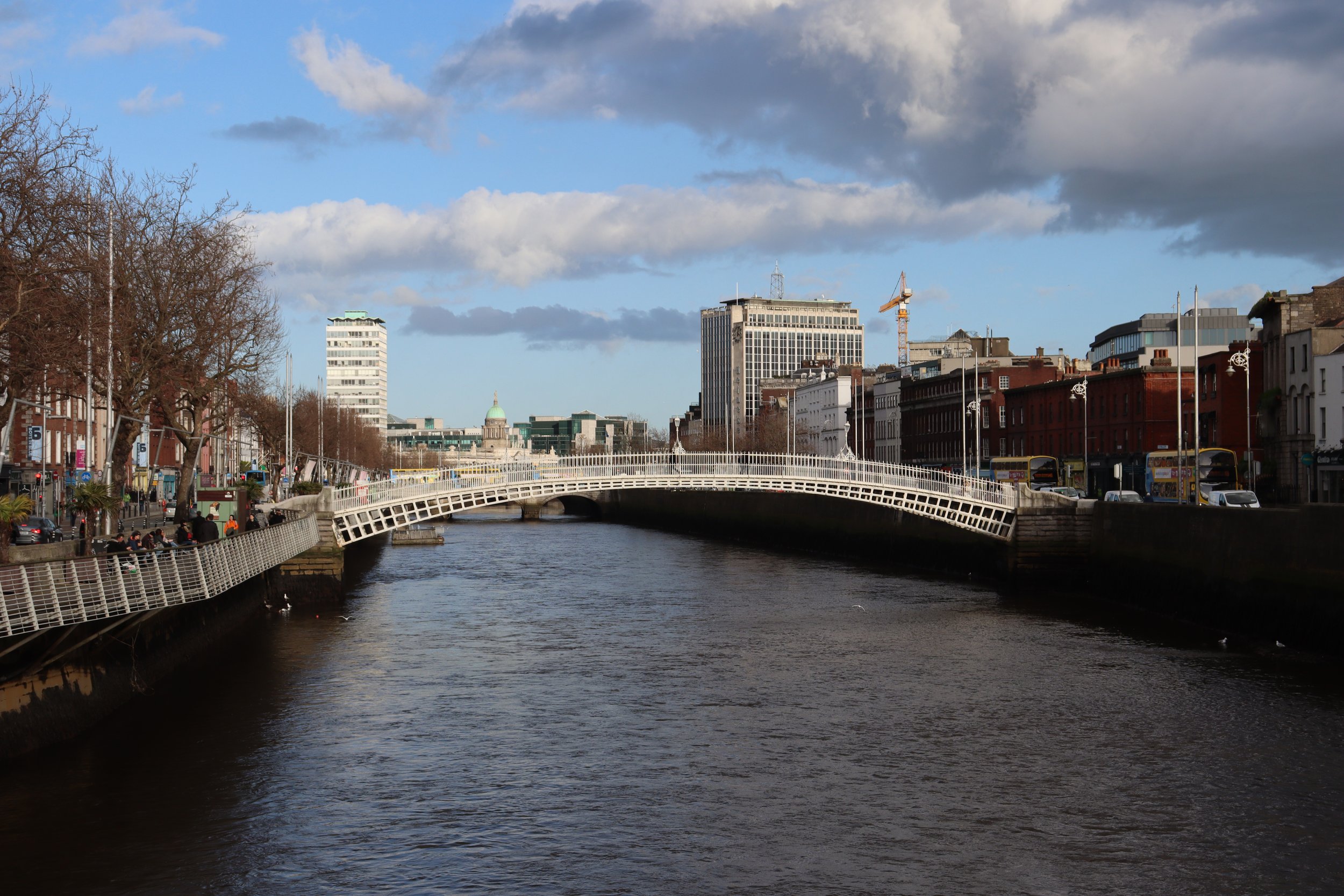 Pont Ha'Penny à Dublin