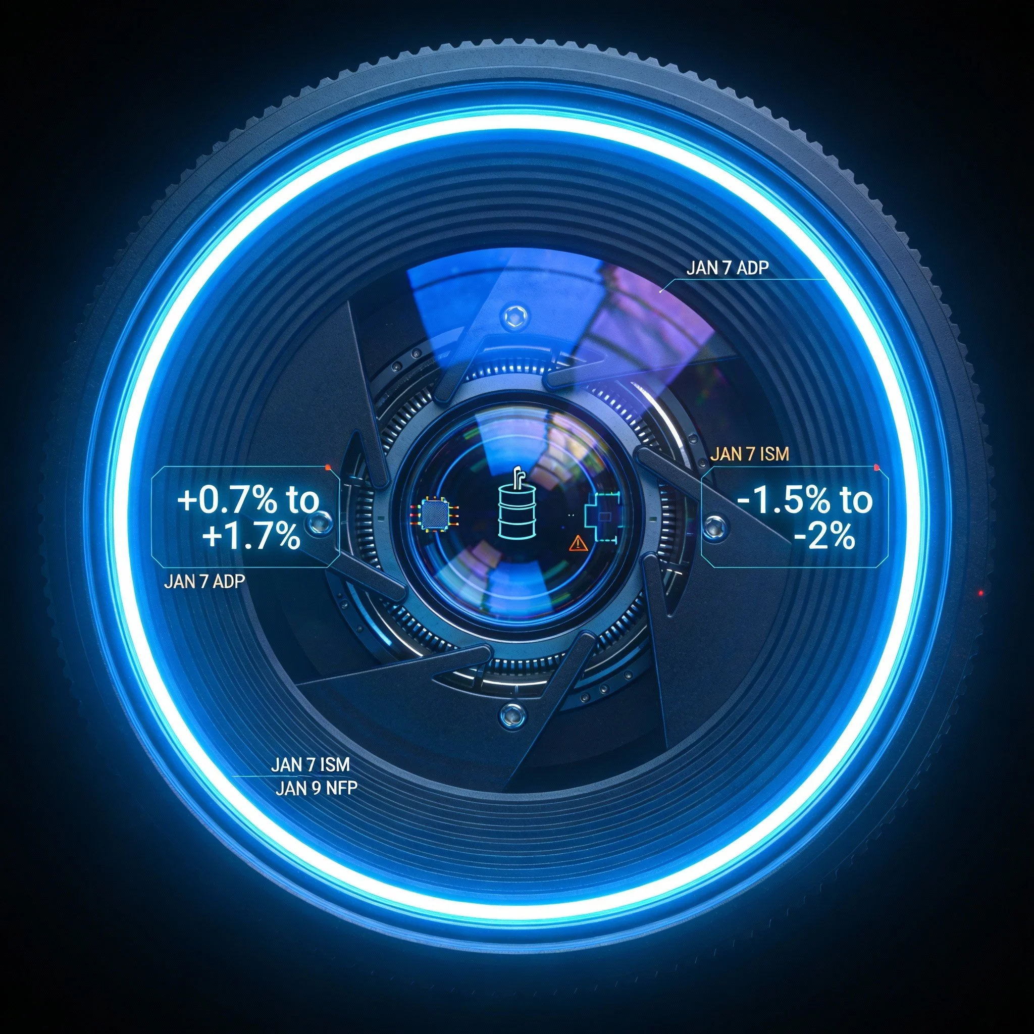 🧿 HAL THINKS: Week Ahead: January 6-10, 2026"Venezuela Shock, Tech Surge, Jobs Week — Can This Rally Hold?"