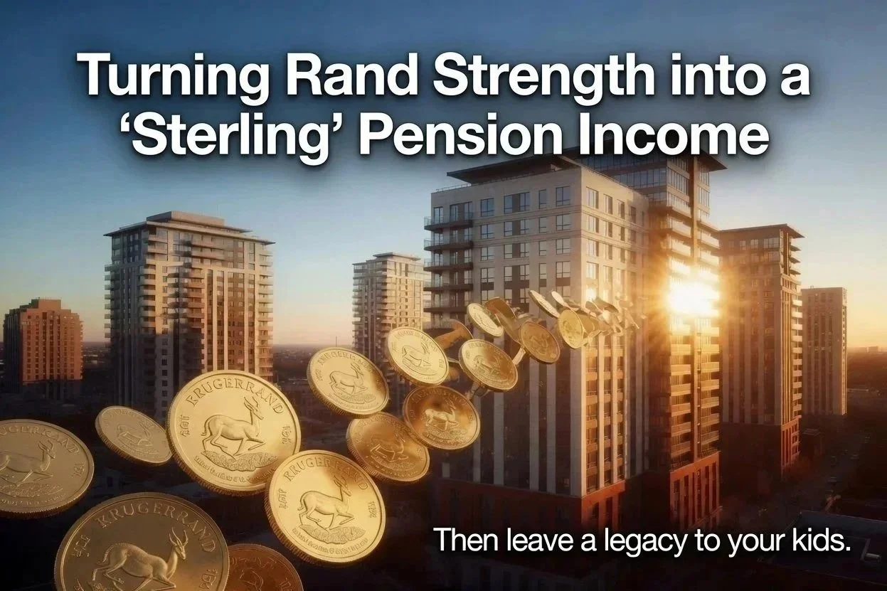 Part 3 – Turning Rand Strength into Sterling Retirement Income , &nbsp;and Leaving a Clean Legacy