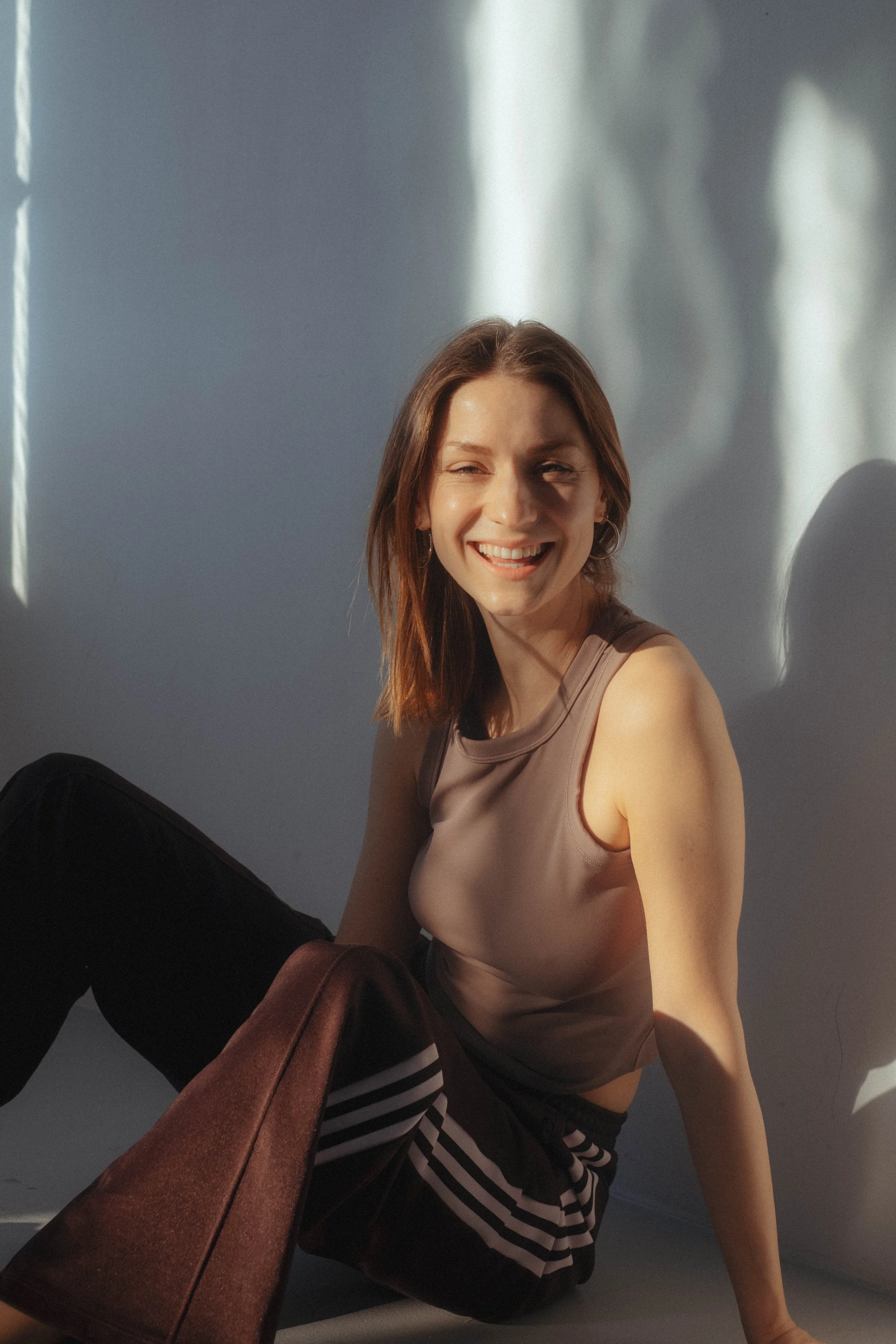 Porträt von Anika, Yogalehrerin in Berlin