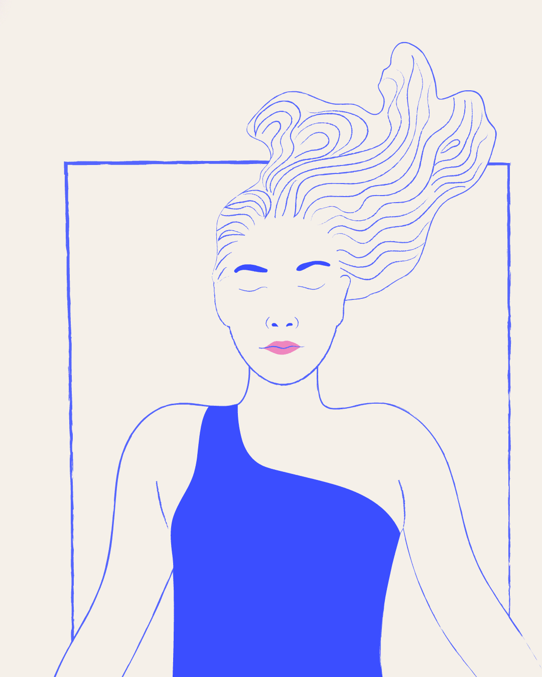 Illustration Ruhe