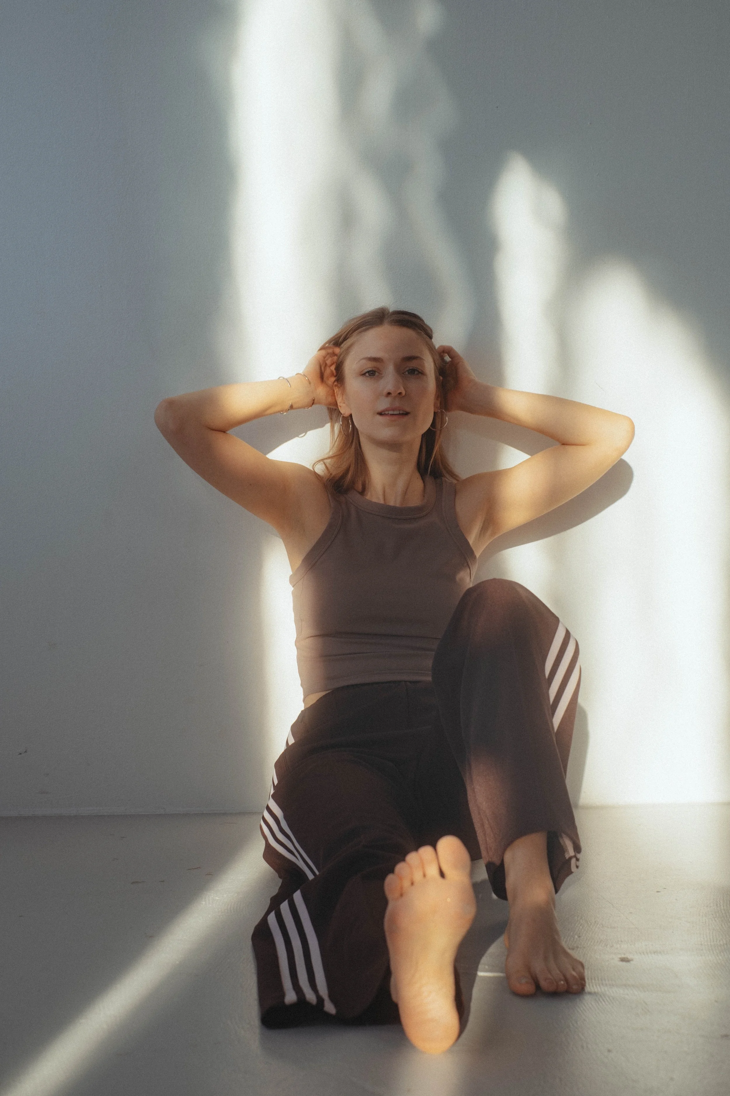 Porträt von Anika, Yogalehrerin in Berlin