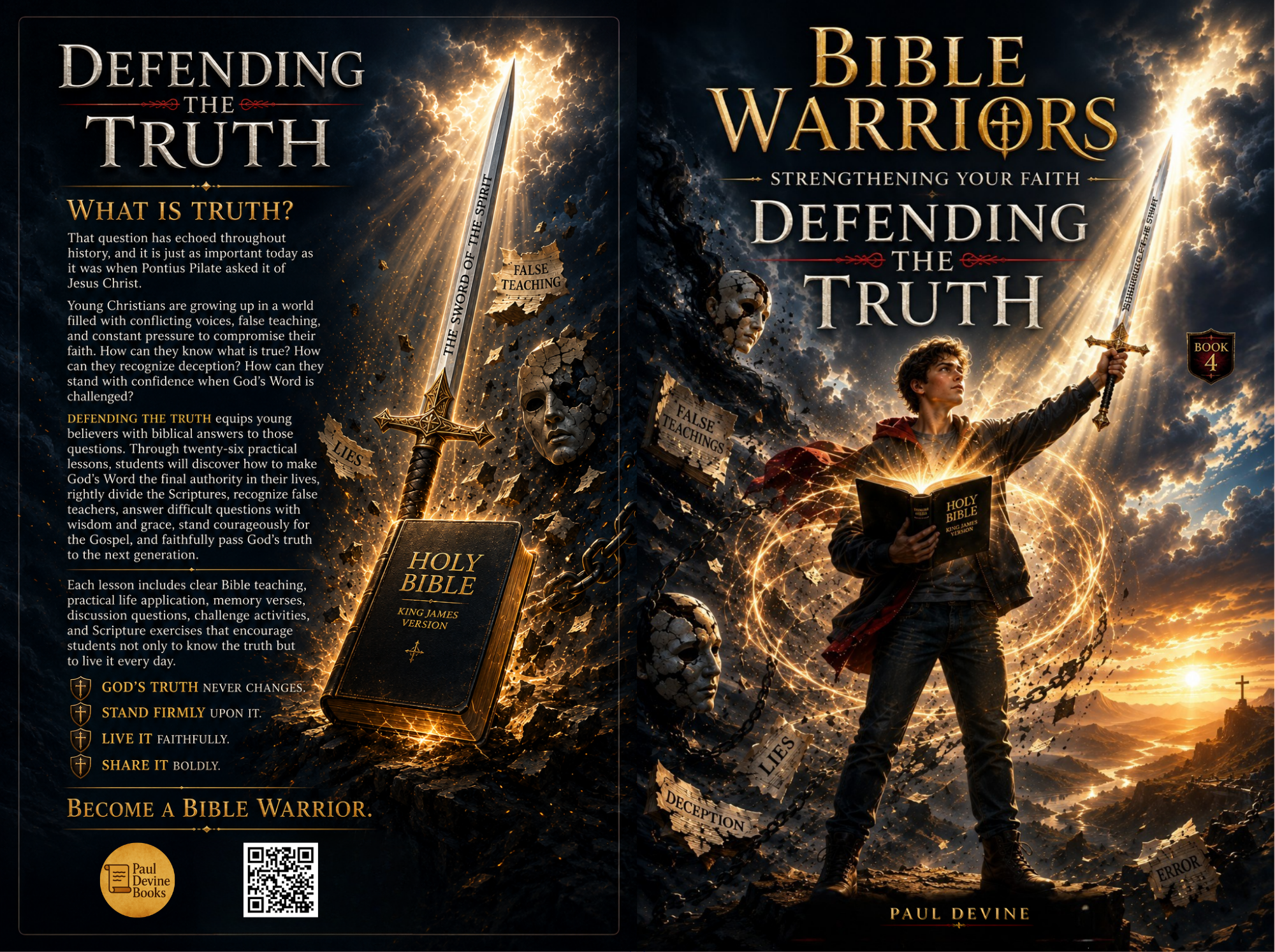 Bible Warriors (Ages 13-17) 4 Books