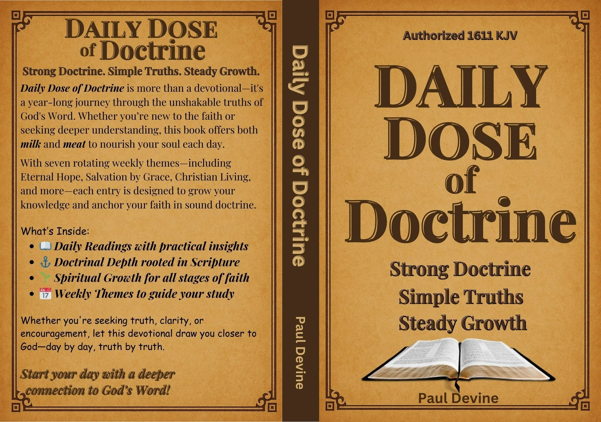 Devotional - 1 Book (3 Options)