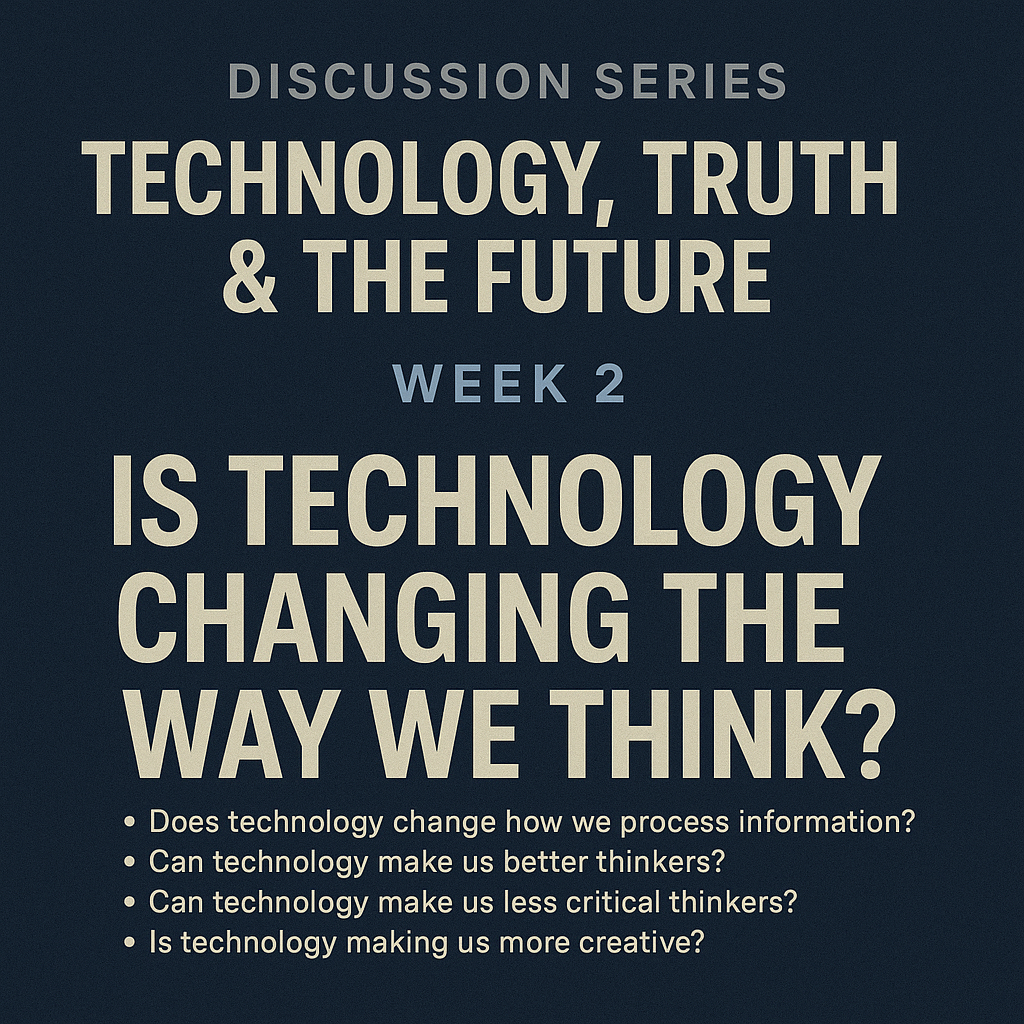 Tap Room Tuesday - Technology, Truth and the Future