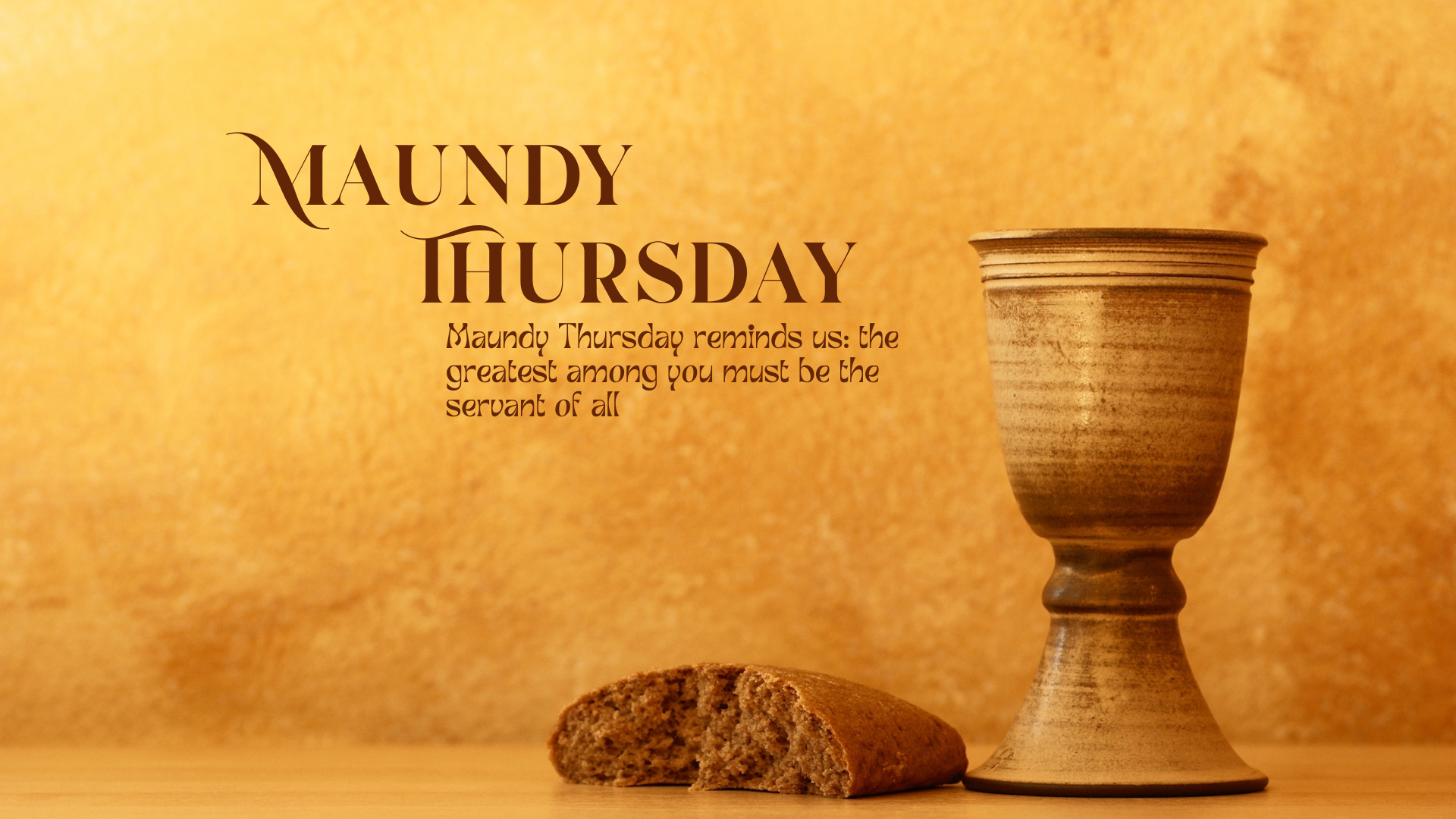 Maundy Thursday