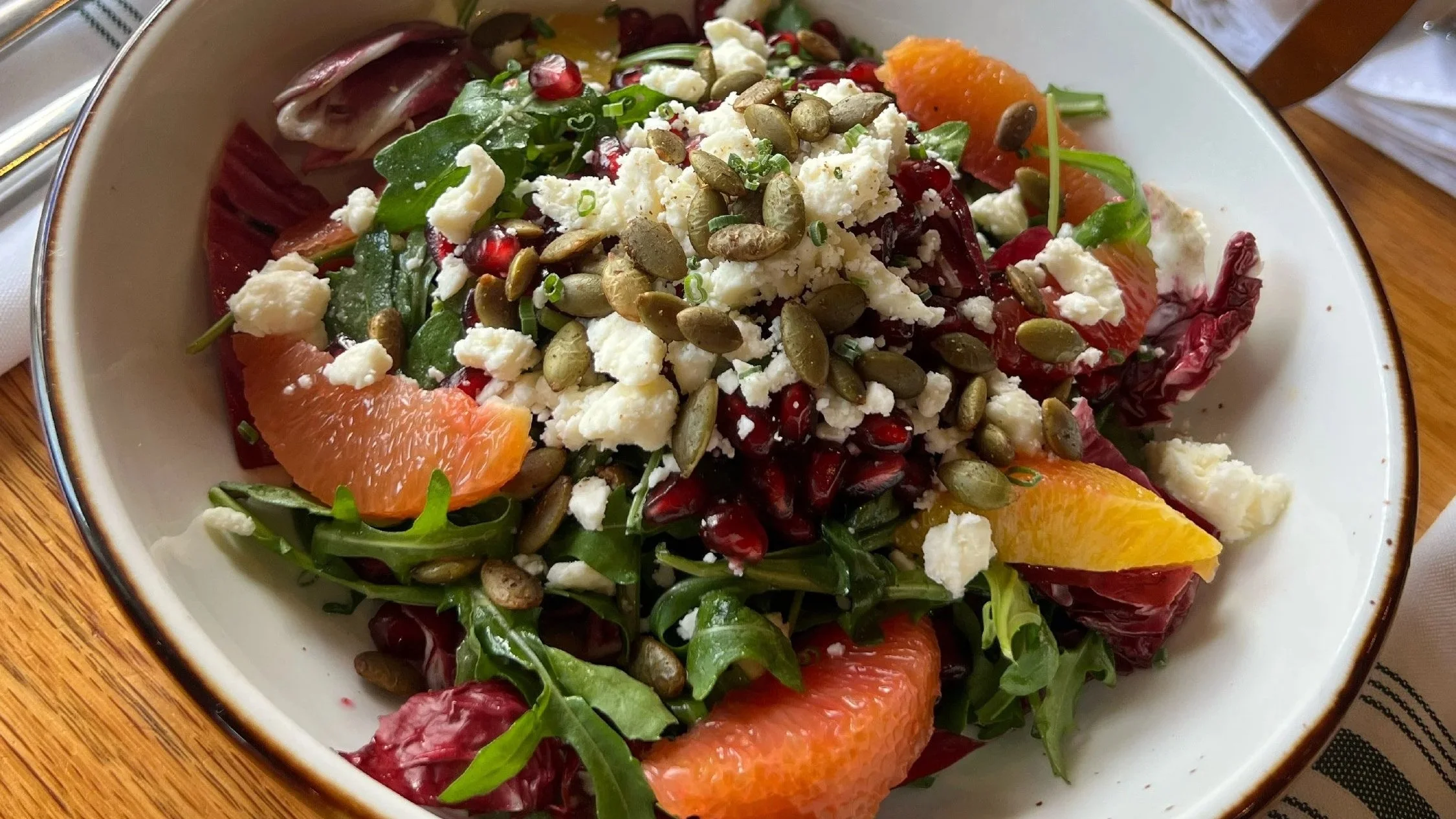 pomegranate citrus salad