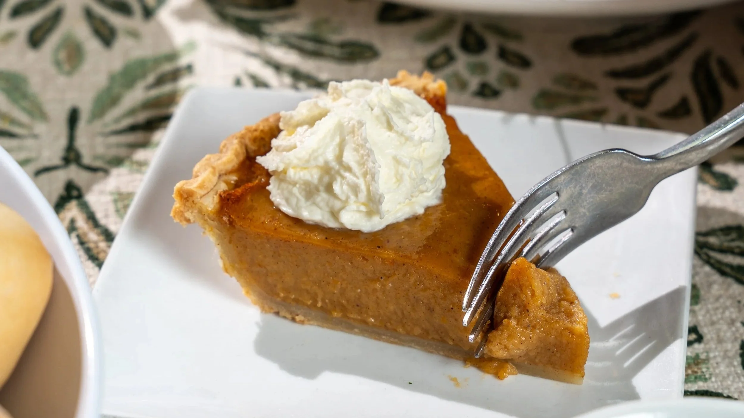Traditional pumpkin pie