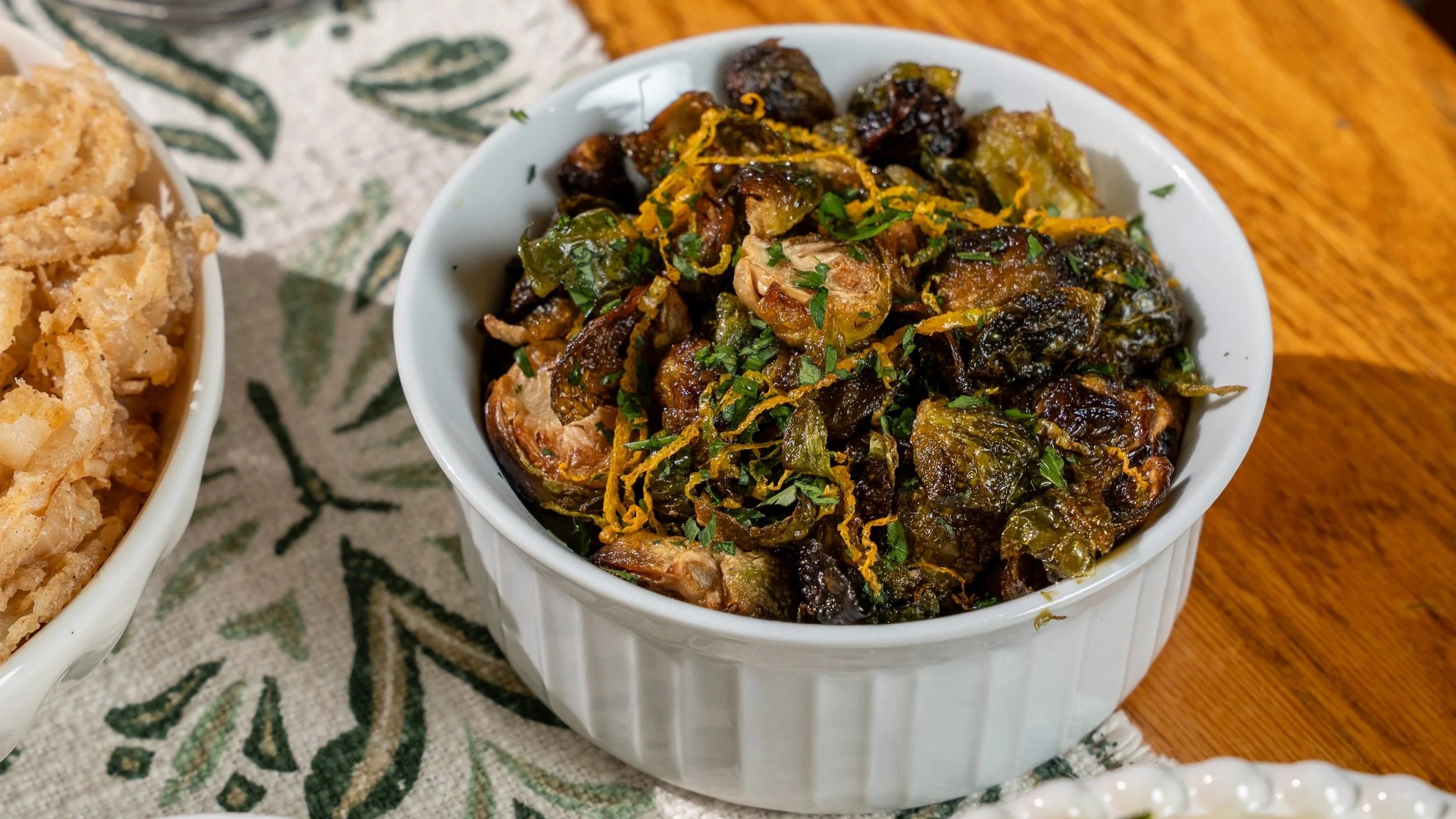 Roasted brussels sprouts