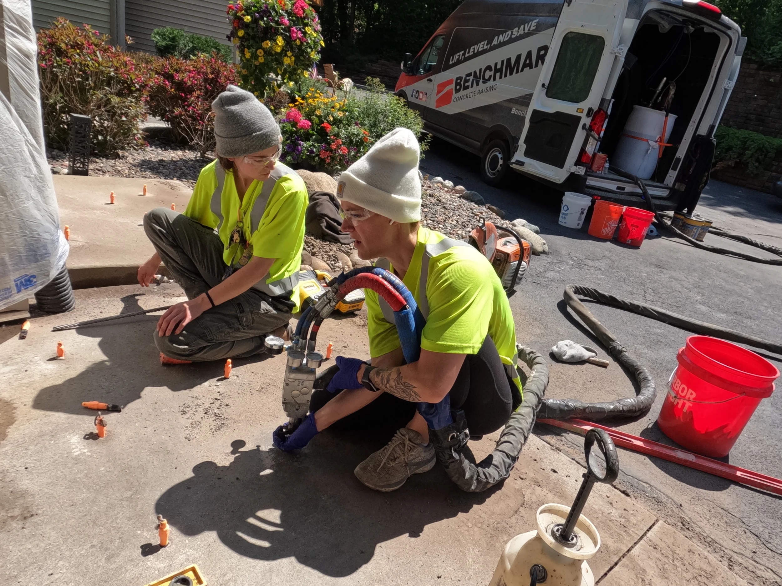 Can Sunken Concrete Be Repaired or Does It Need Replacement?