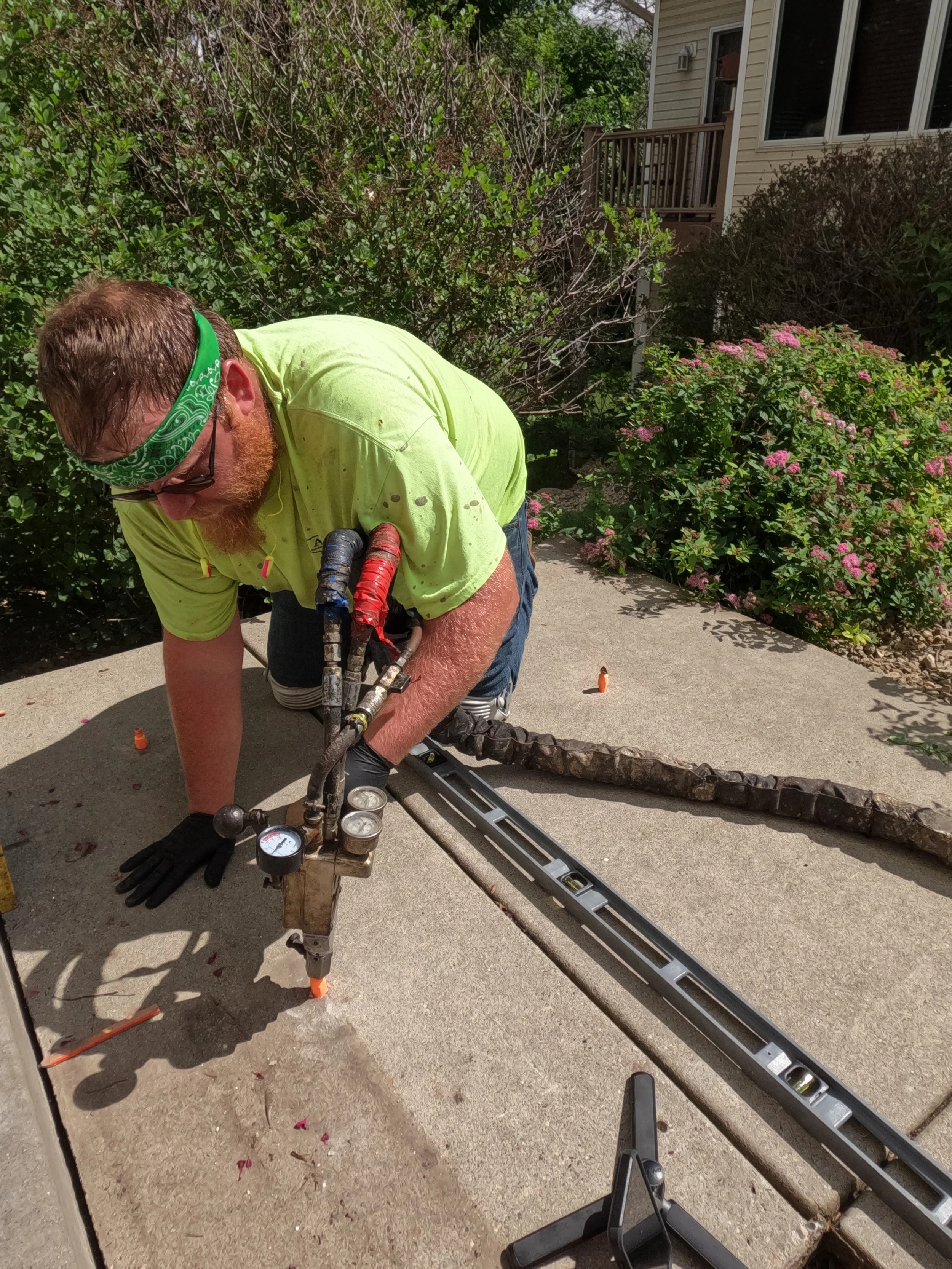 Can You Lift a Sunken Patio or Pool Deck? What It Costs and How Long It Takes?