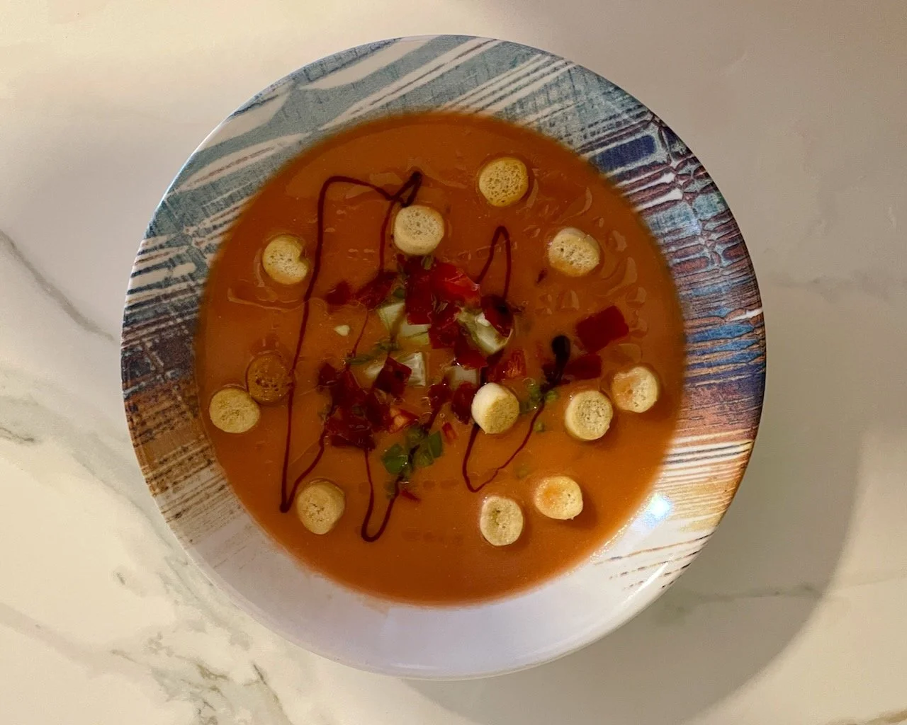  Gazpacho casero   Homemade gazpacho  