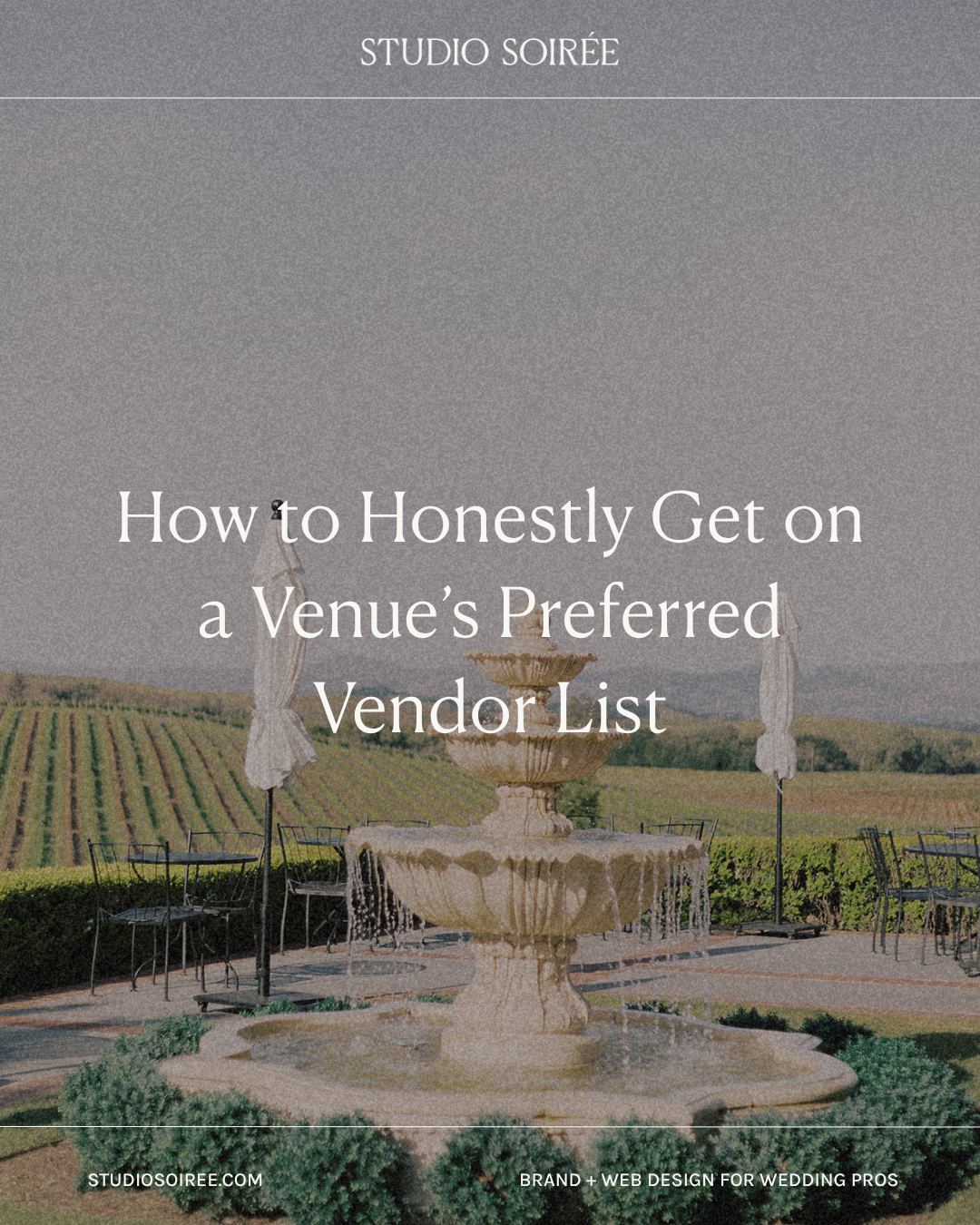 How to Get on a Wedding Venue's Preferred Vendor List