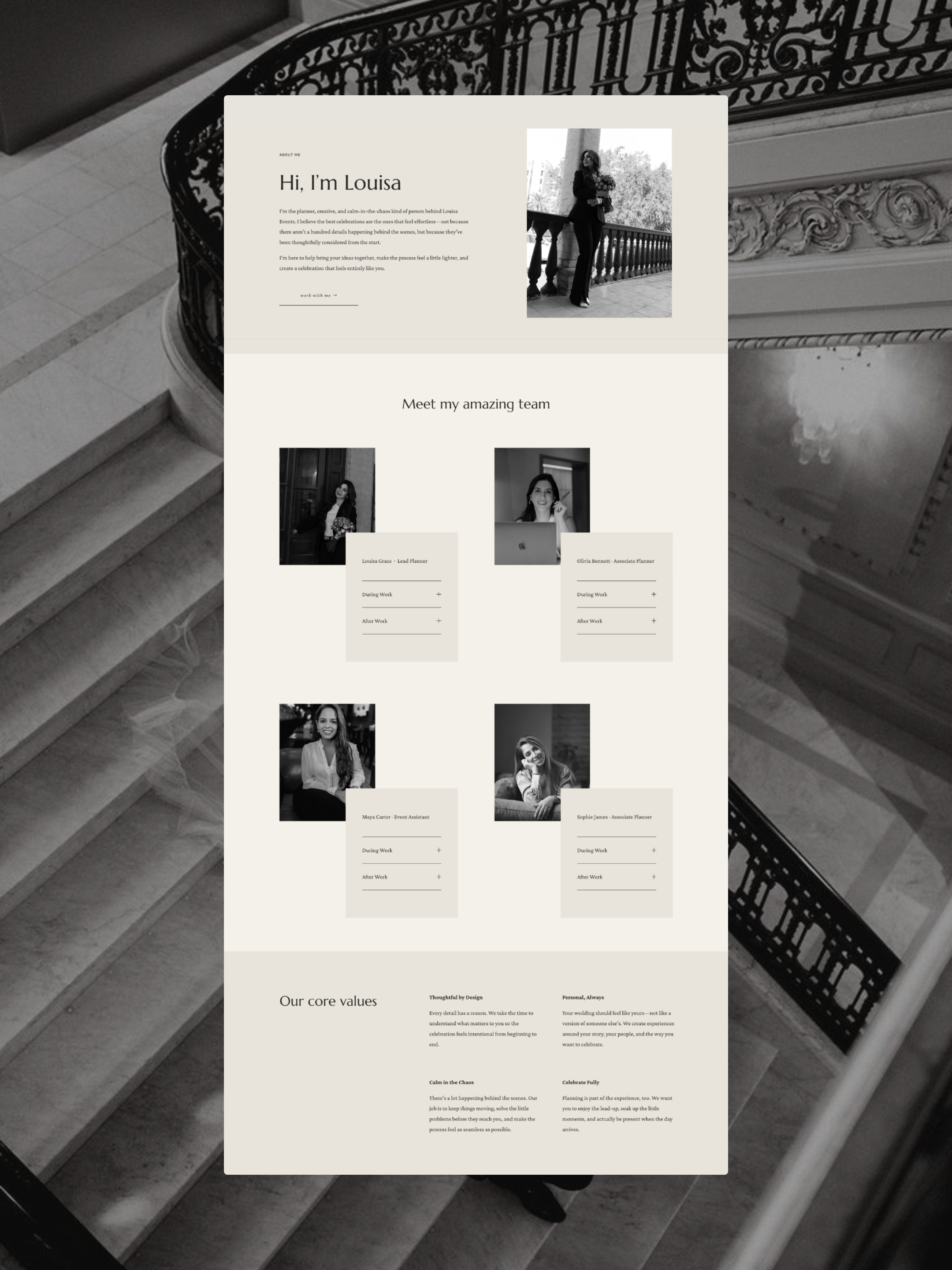 team page for wedding planner website desigfn.png