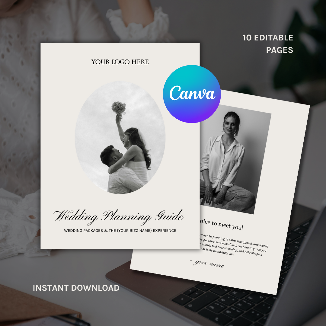 Wedding Planner Welcome & Package Guide