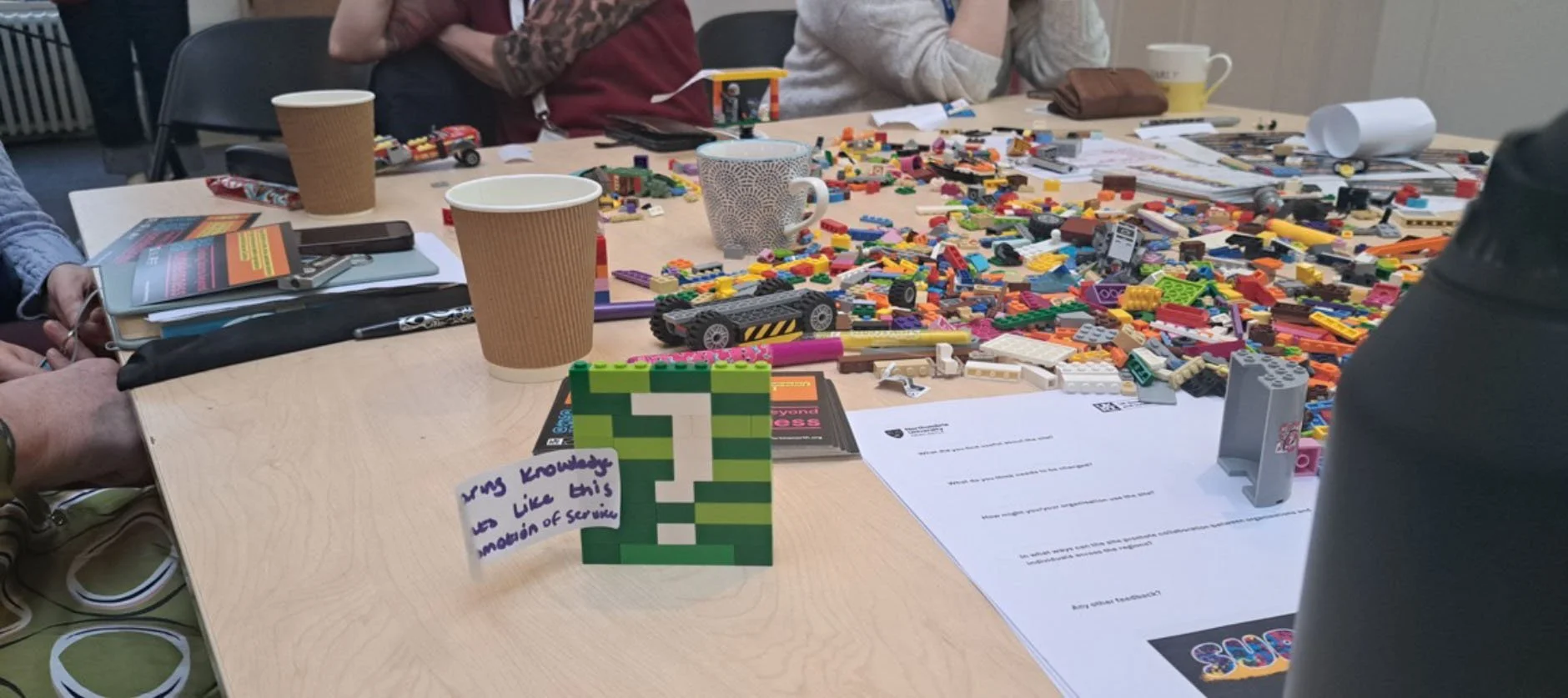 Fun with Lego at Helix Arts