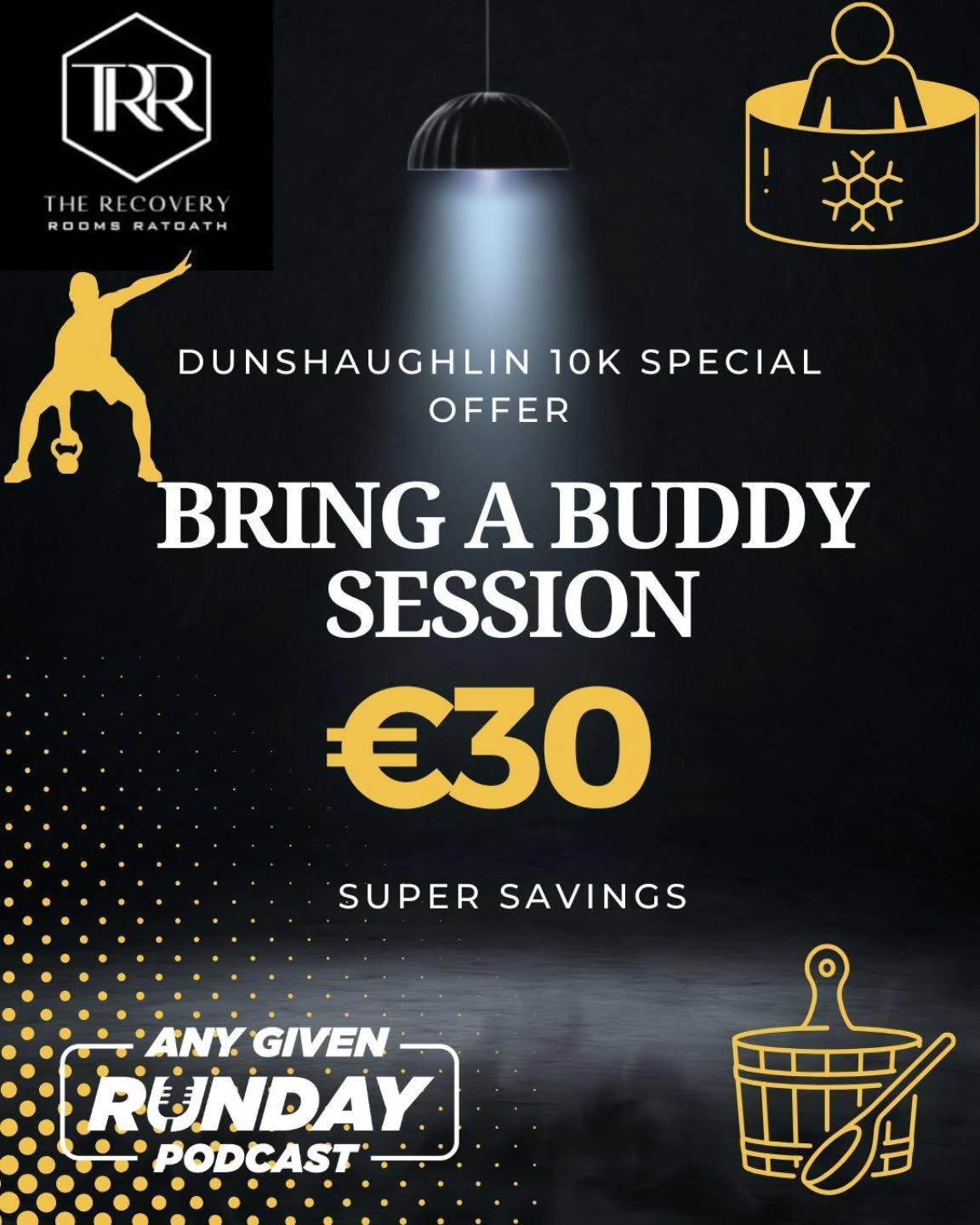What a day! We're all geared up for the @dunshaughlinac 10k! It's truly special to be back in my hometown of Ratoath and participating in a local event.

To mark this fantastic race and support all the participants, @therecoveryroomsratoath have kind