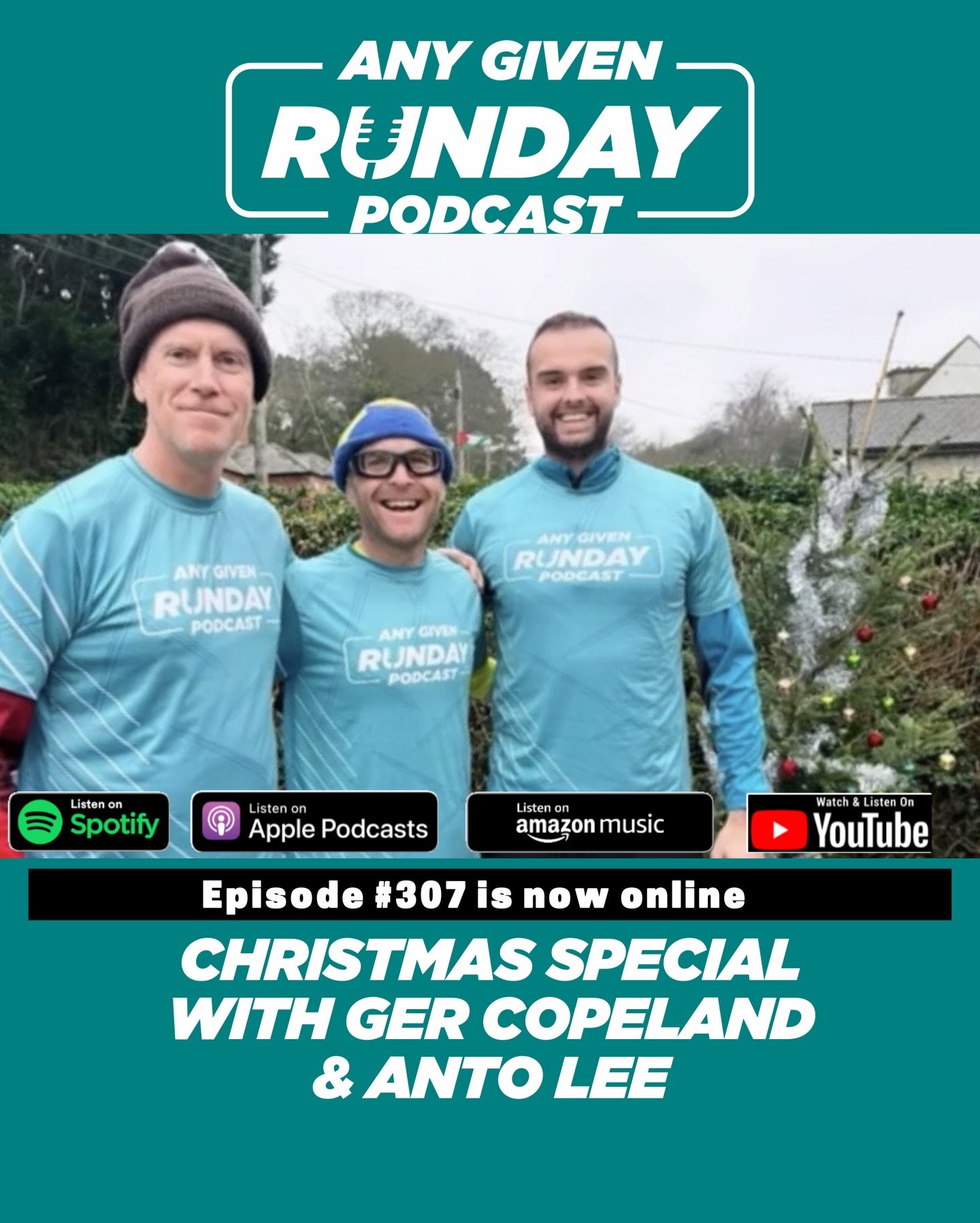 It&rsquo;s Chrriiisssttttmmmmaaassss

A special Christmas episode of the Any Given Runday podcast is now online 

After a Christmas run in Howth earlier this week, Eric sat down with Ger Copeland (@gercopeland @work.it.out_2025 on Instagram) and Anto