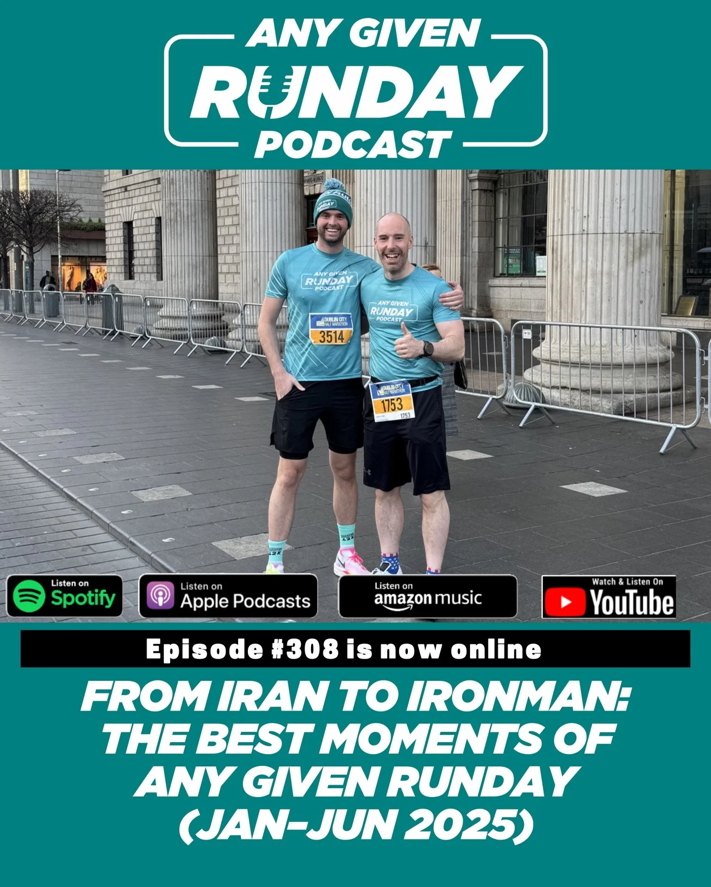 New&hellip; well, kinda new, episode of the Any Given Runday podcast is now online

The first half of 2025 gave us some of the most honest, inspiring and downright interesting conversations we&rsquo;ve had on Any Given Runday.

From survival stories 