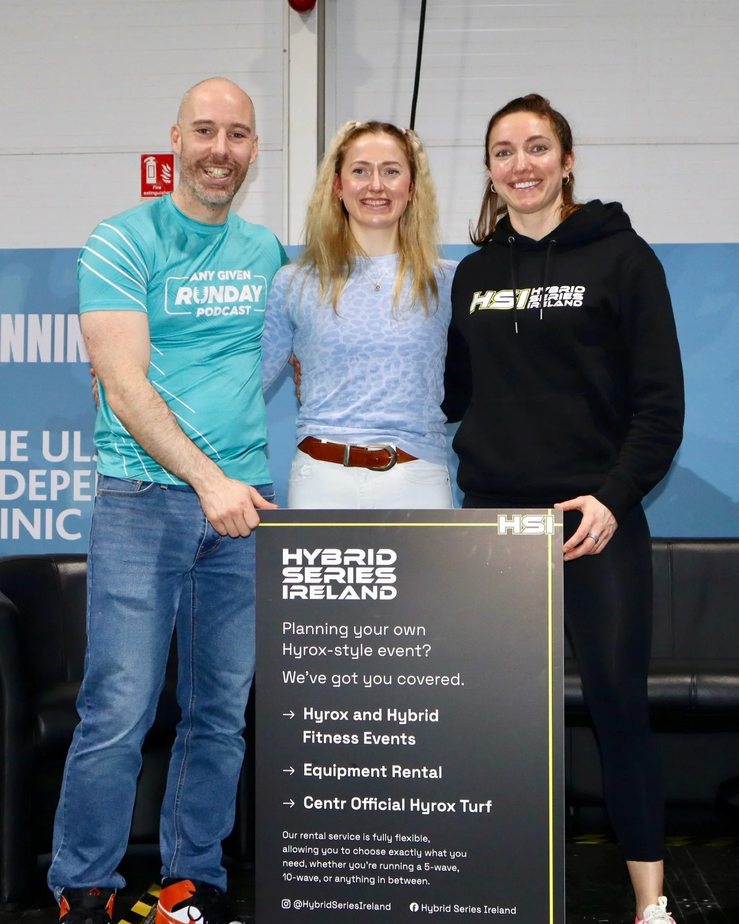 Fantastic to hear @rachel_farrell20 from @hybridseriesireland and @aoife.in.training at the @nirunningshow talk about Hybrid Training, their fitness journey and how much running is a factor in the like of Hyrox 

Great way for us to wrap up Day 2 of 