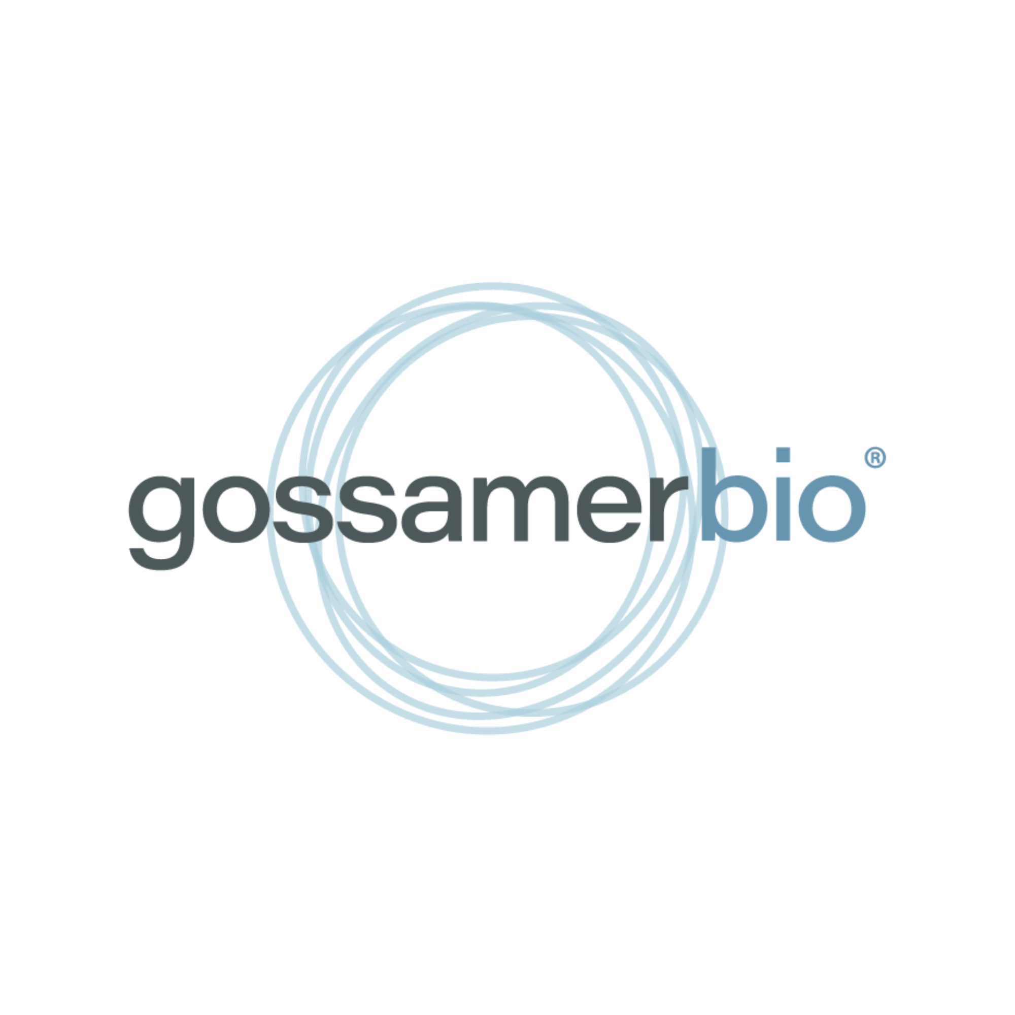 Garssamerbio logo with blue circular design and gray text.