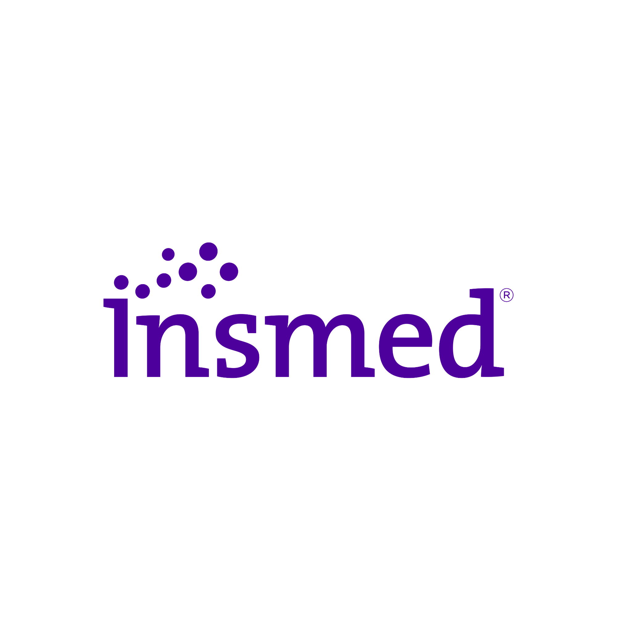 The image shows part of the logo for Informed, with purple dots above the text.