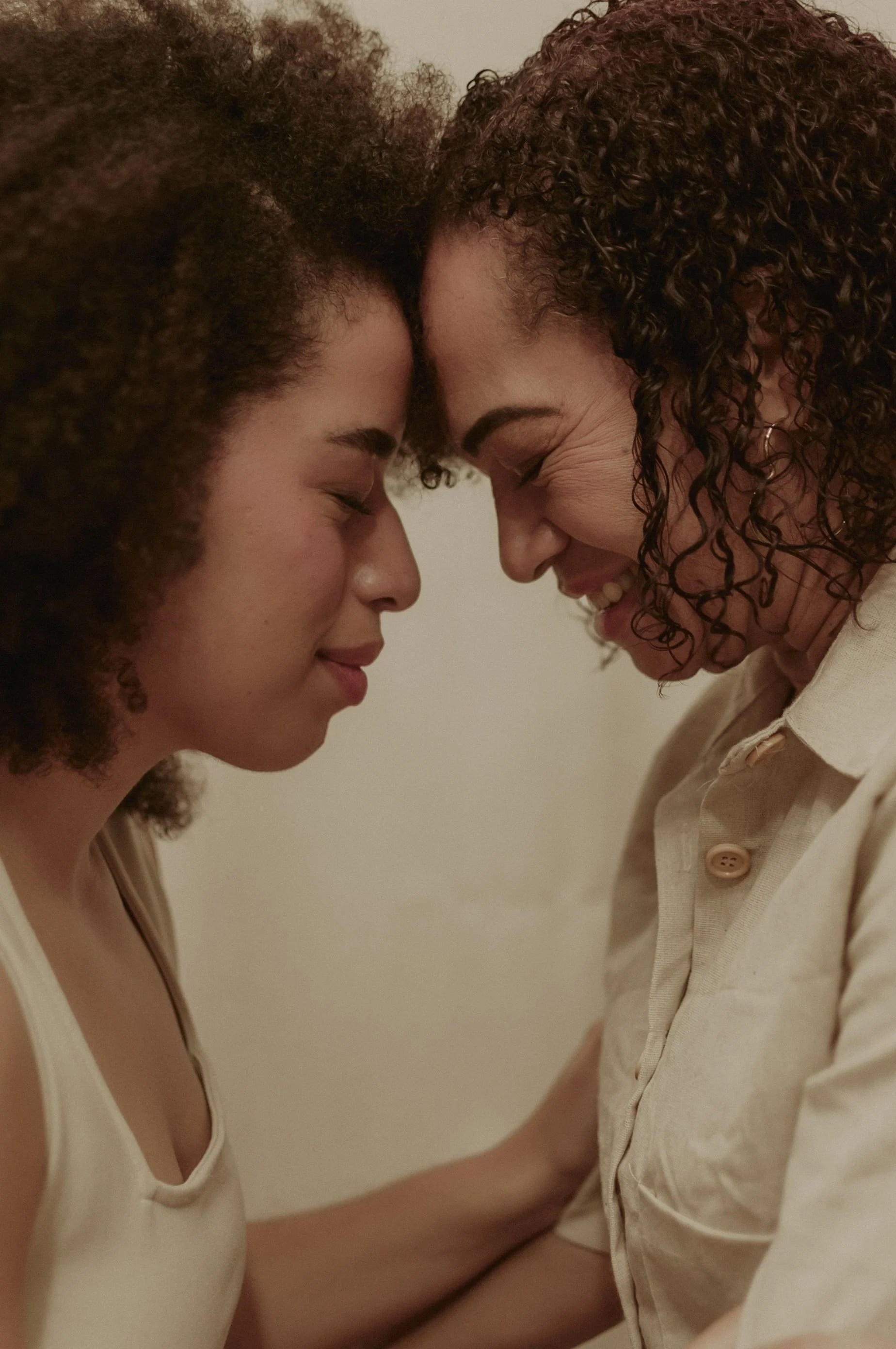 Queer LGBTQ BIPOC couple in therapy for attachment and relationship stress in Oakland San Francisco Bay Area California.