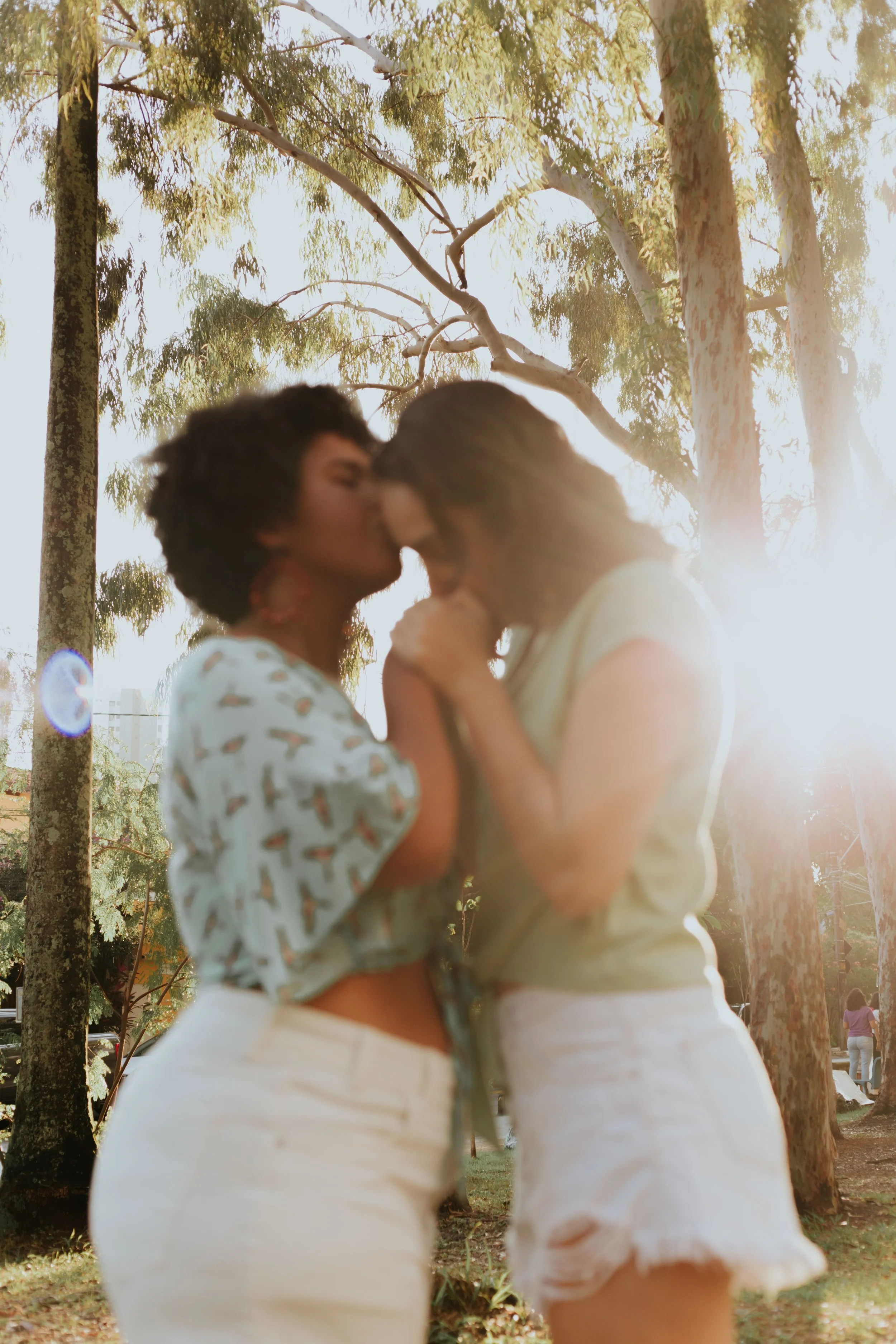Queer lesbian LGBTQ couple seeks therapy for relationship challenges and stress in Oakland San Francisco Bay Area California