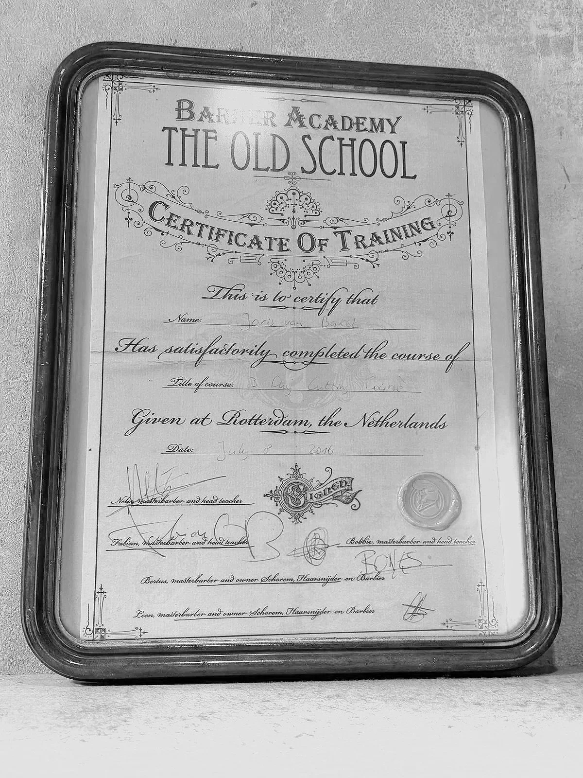 Barbaer_certificate