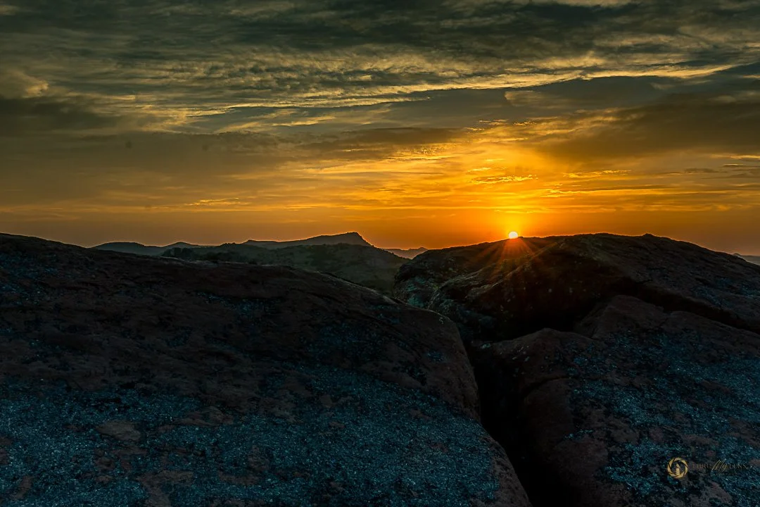 Sunset from Mount Scott, Wichita Mountains Wildlife Refuge