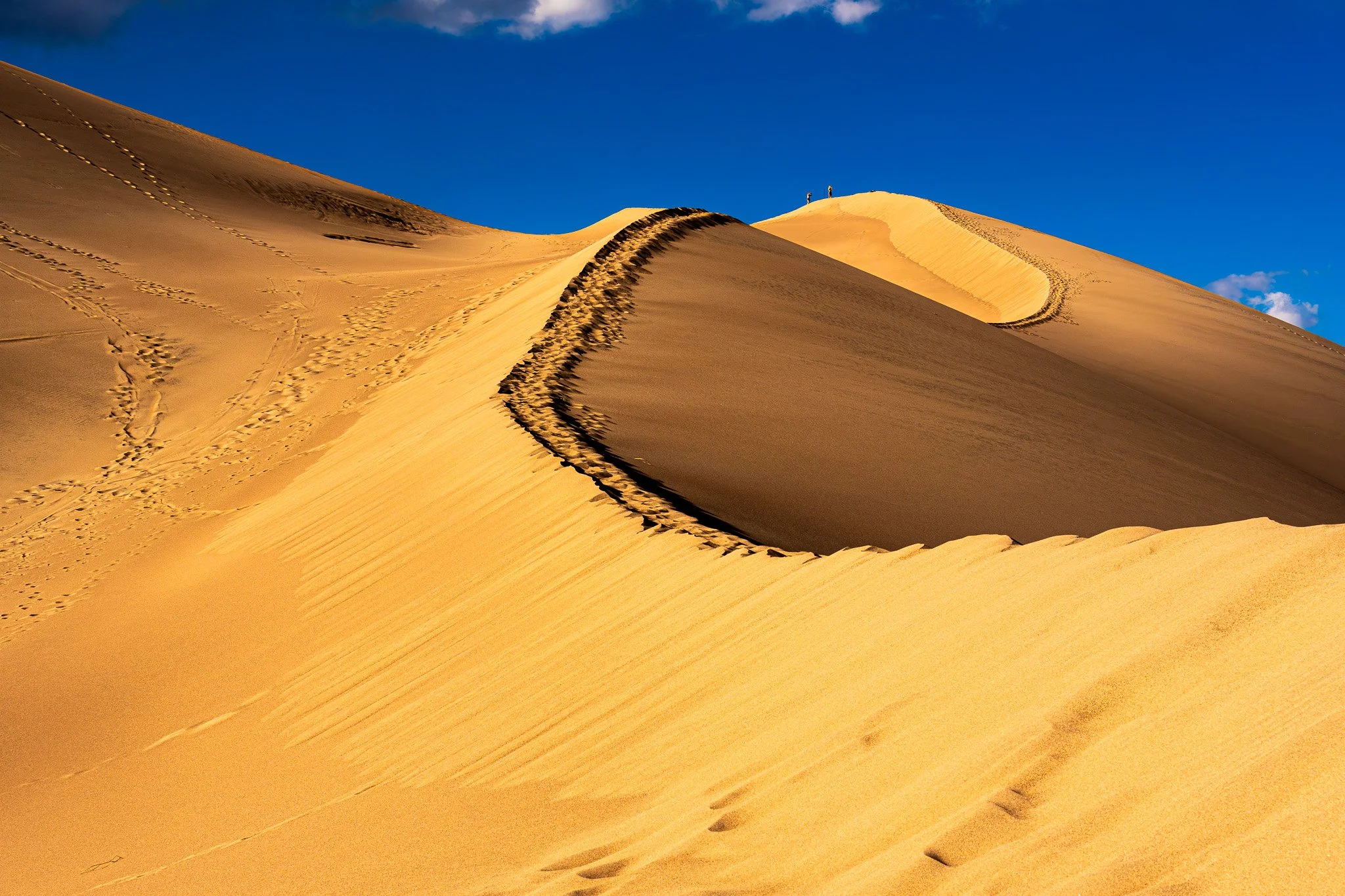 Path to the sky. Great Sand Dunes National Park, Colorado.