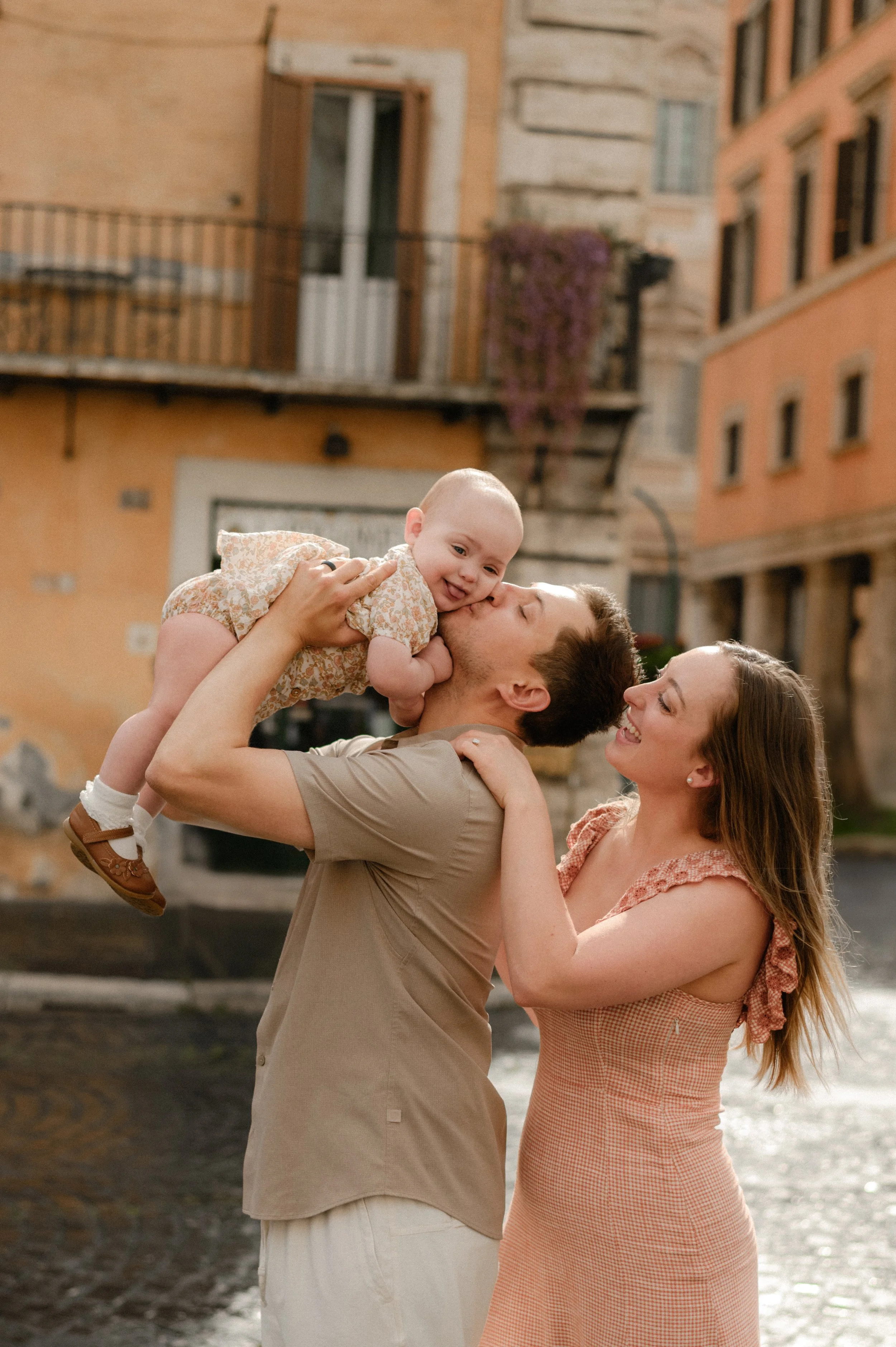 Family photoshoot in Rome