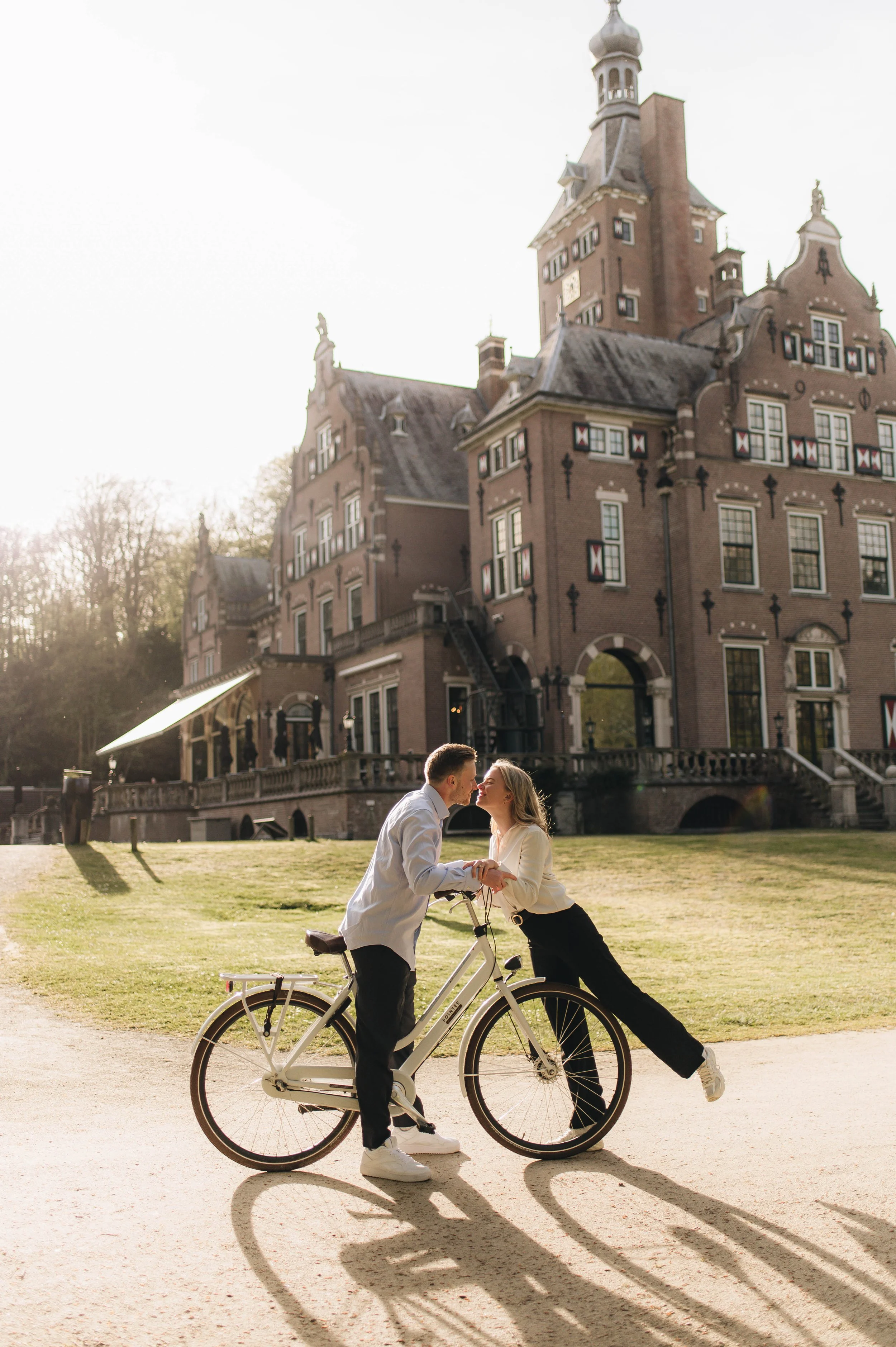 Cinematic couple engagement photoshoot