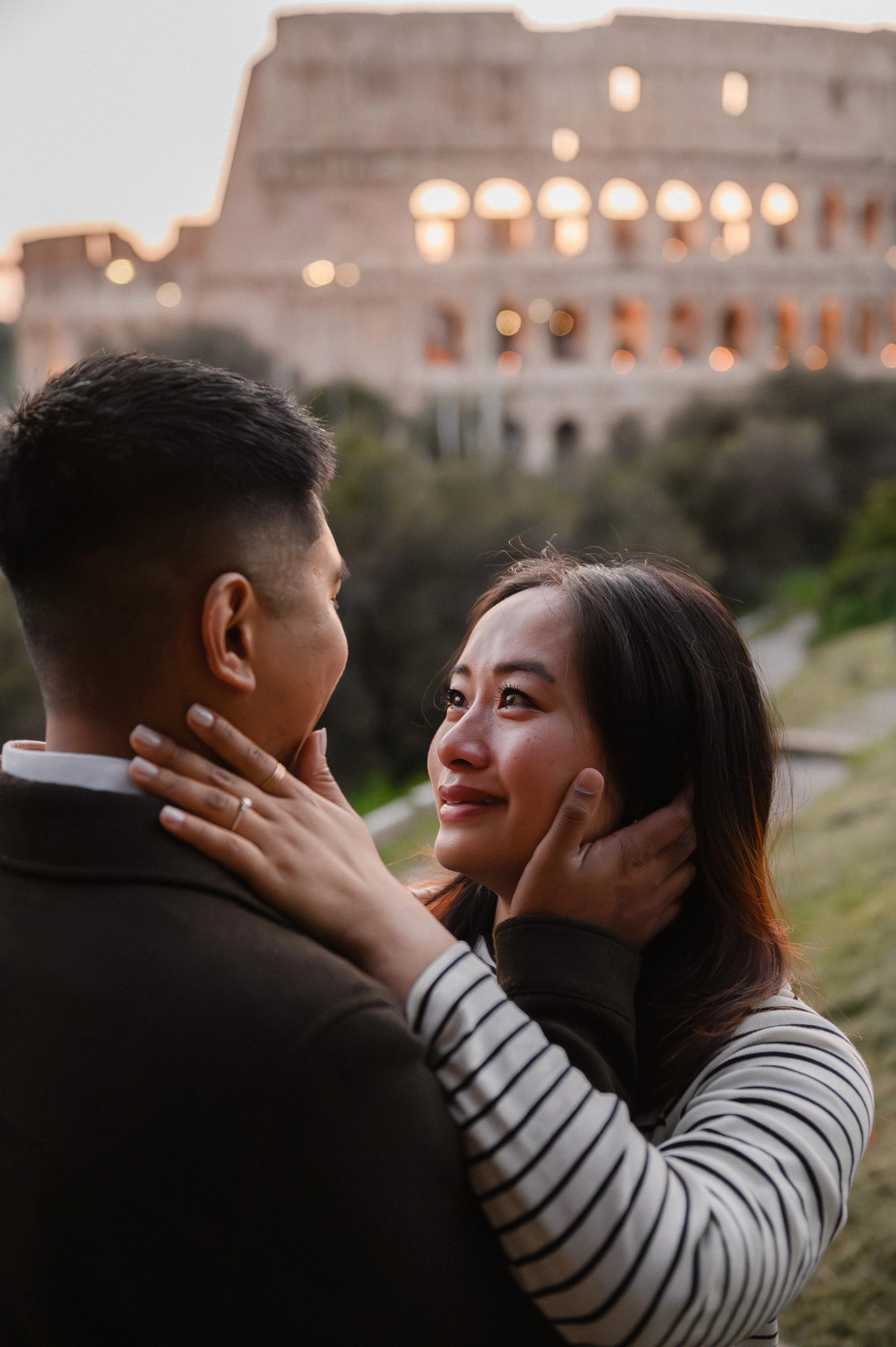 Sunset Proposal in Rome | Colosseum