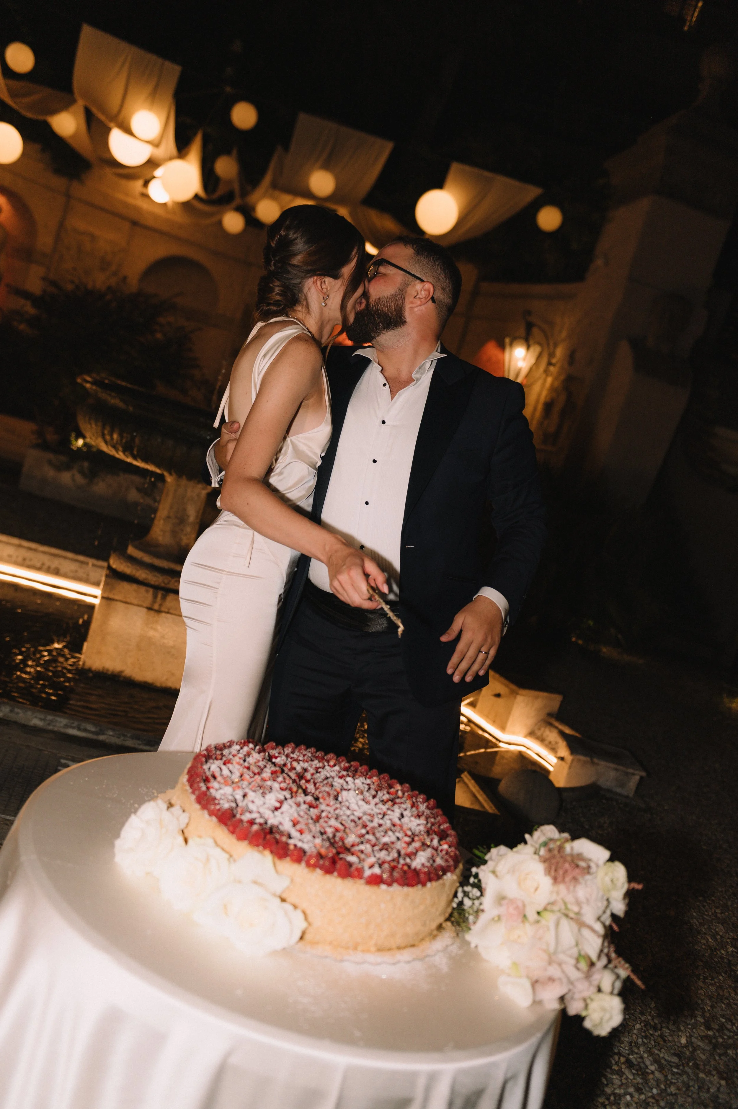 Wedding photography in Rome reception moments
