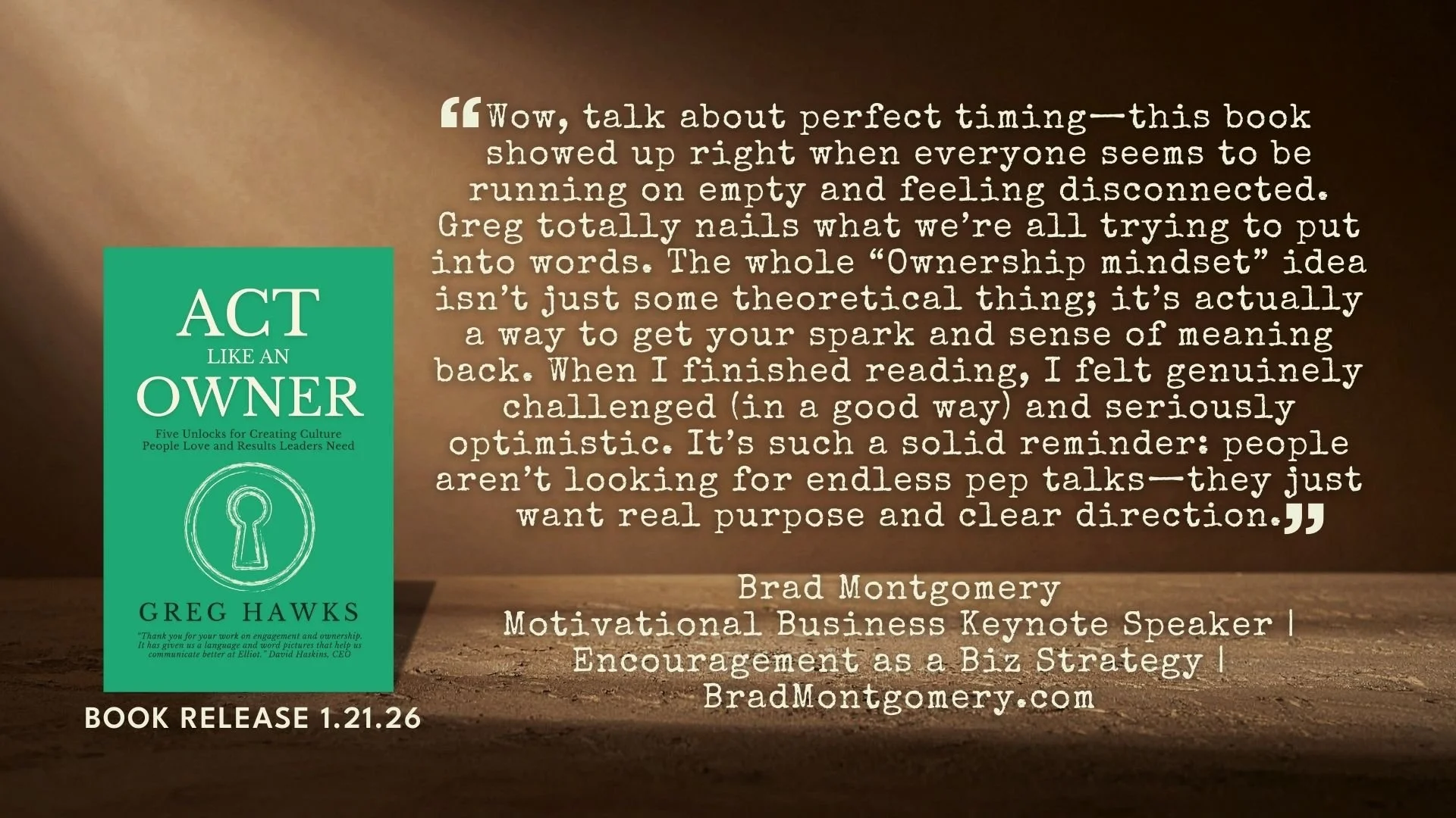 I&rsquo;ve recently started sharing pre-publication copies of my upcoming book with friends and family, and while that&rsquo;s exciting in itself, what&rsquo;s been most rewarding is receiving their honest, thoughtful feedback.

This quote comes from