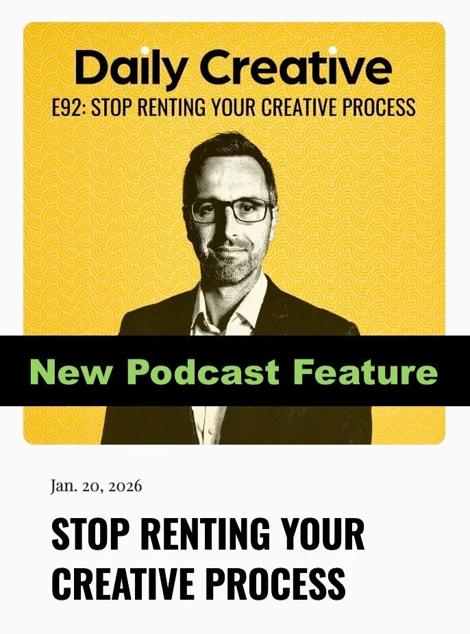 Need some creative inspiration today? Dive into the nuanced meaning of ownership in creative work and leadership with me! This "Daily Creative" Podcast Episode I did with @Todd Henry was such a unique and interesting chat all about how to &