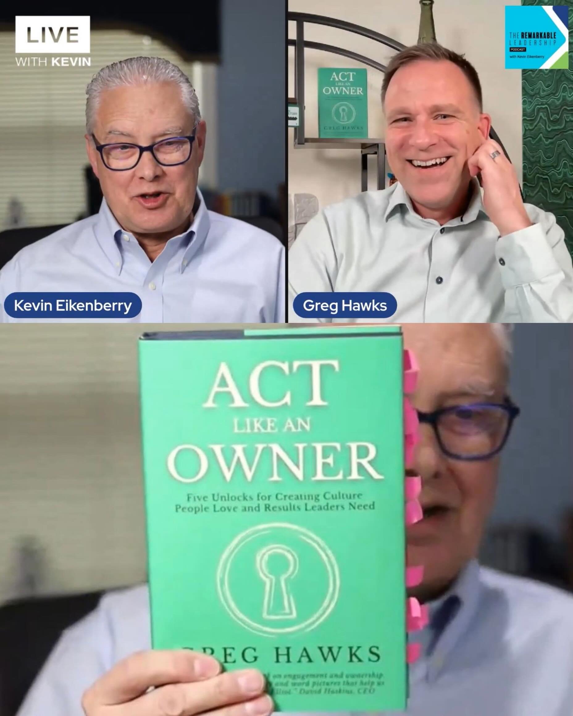 One of my favorite podcast conversations just dropped! I LOVED this conversation with KEVIN EIKENBERRY &hellip; and I think every listener will too! 

We got into ownership cultures, the owners/renters/vandals framework, and why leaders are often the