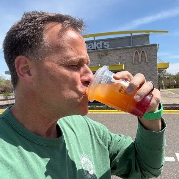 My son Lincoln has been on a small, focused beverage team at McDonald's corporate for about eight months, and this past week 6 of the 9 drinks they've been developing finally hit the market! 

It's quite an amazing stride he has been taking: because 