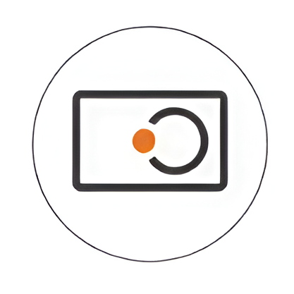 Symbol für Solarenergie – Strom vom eigenen Dach