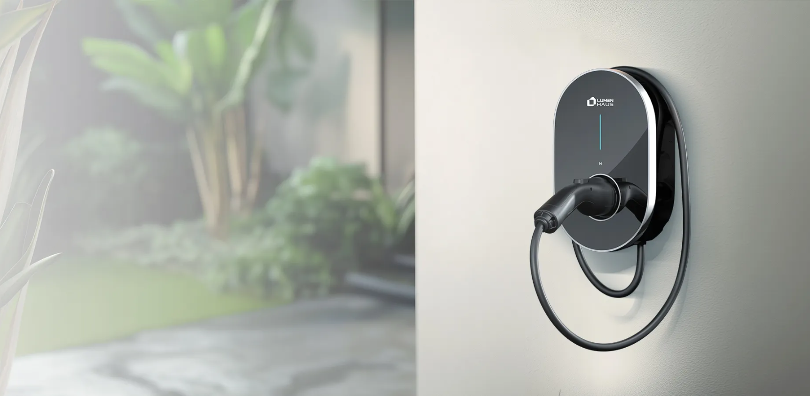 Wallbox für Elektroauto an privatem Haus – komfortables Laden zu Hause