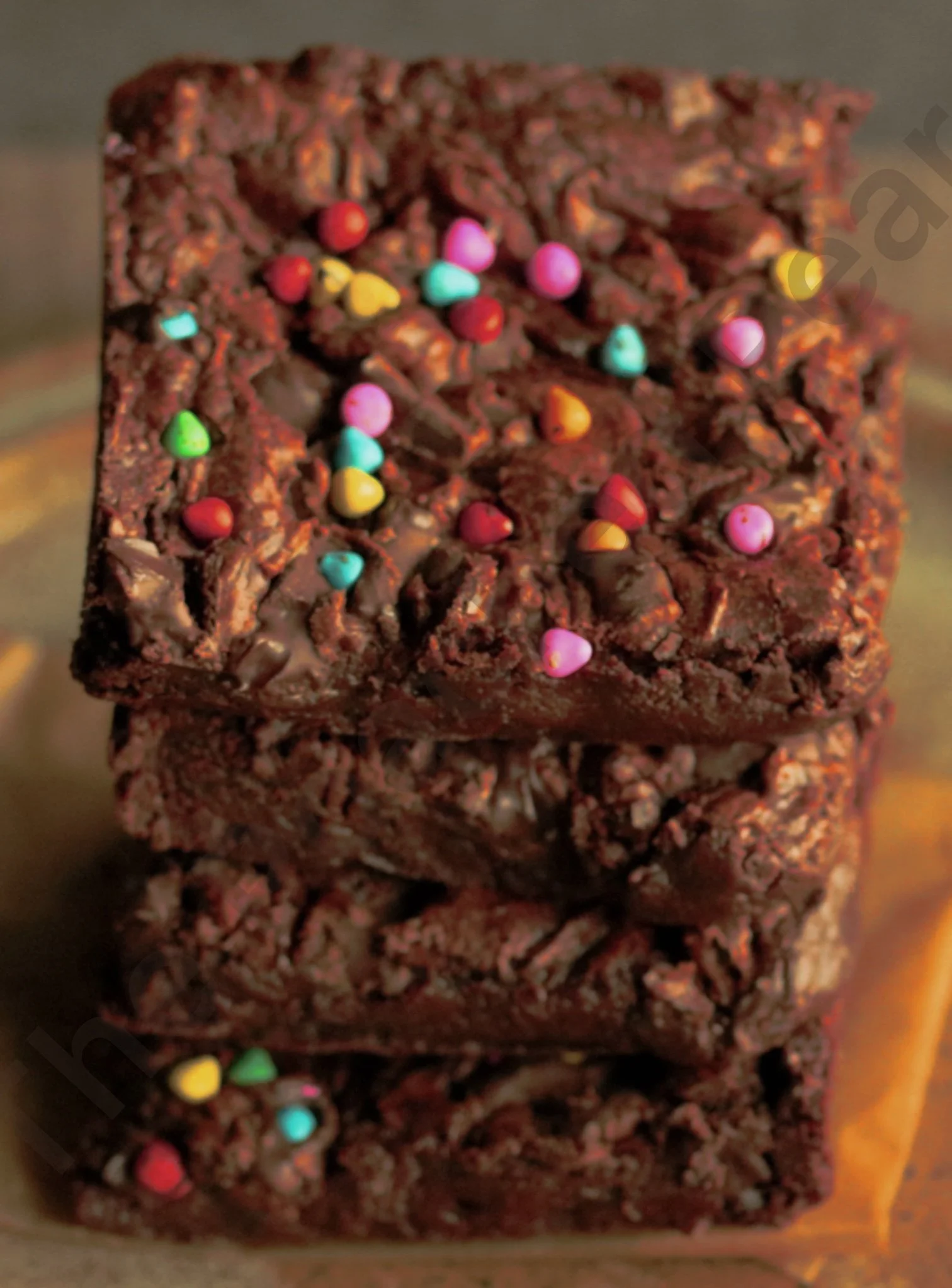 Gluten free, vegan, nut free chocolate fudge brownies