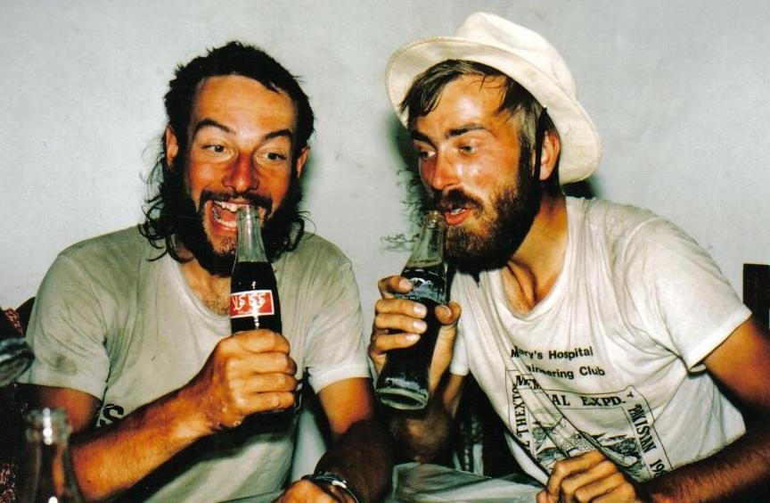 Reduced to snorting coke?
