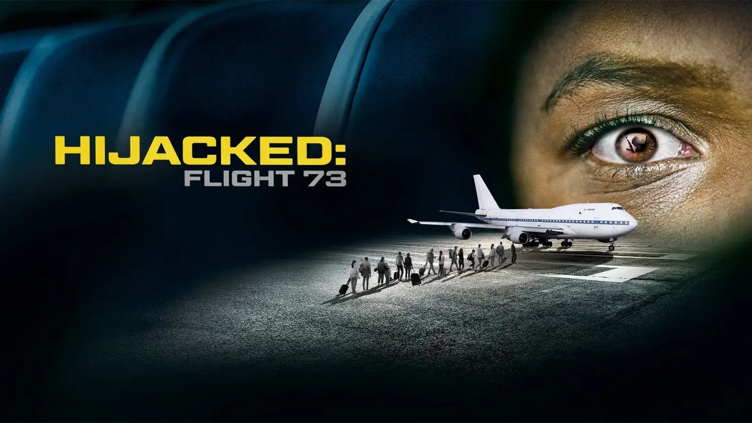 Publicity poster for Hijacked: Flight 73