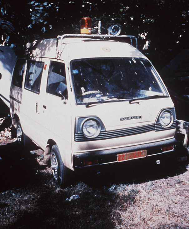 Fake security van used to gain entry to the airport