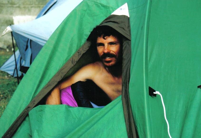 1986: Greg Child was on his way out of the mountains as we were going in – we met in Skardu at the K2 Motel