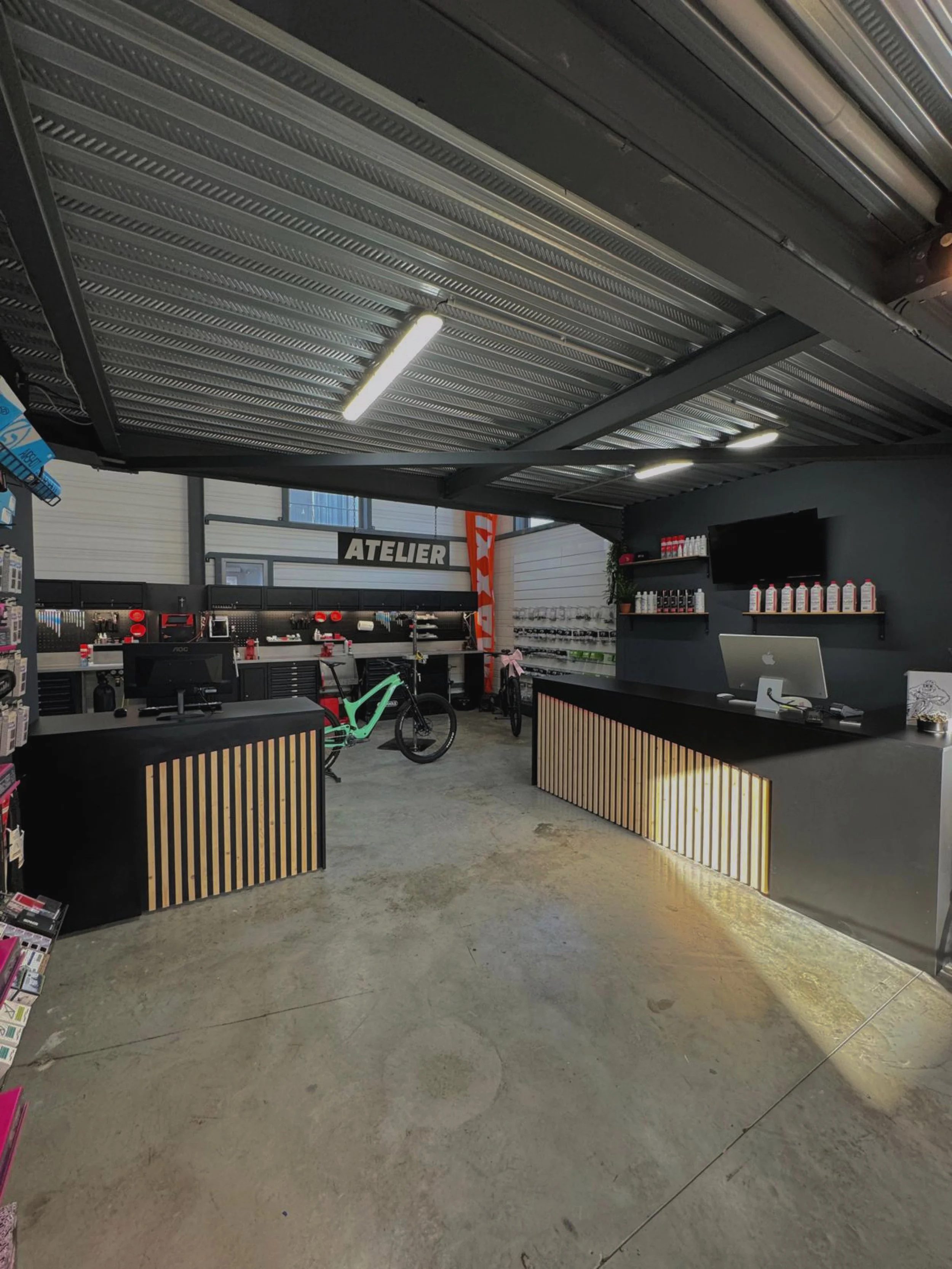 Agencement sur mesure d'un magasin